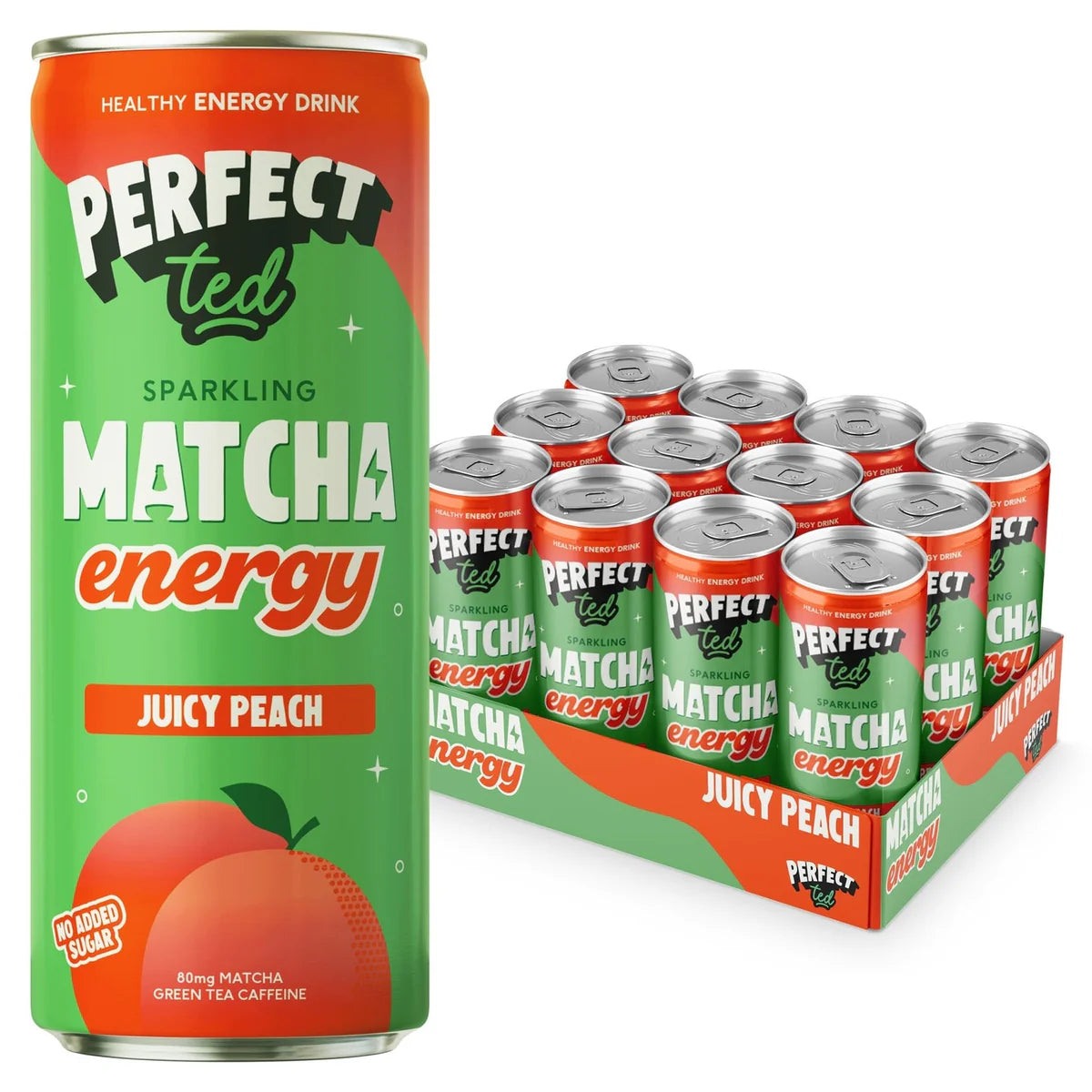Perfect Ted Sparkling Matcha Energy 250ml