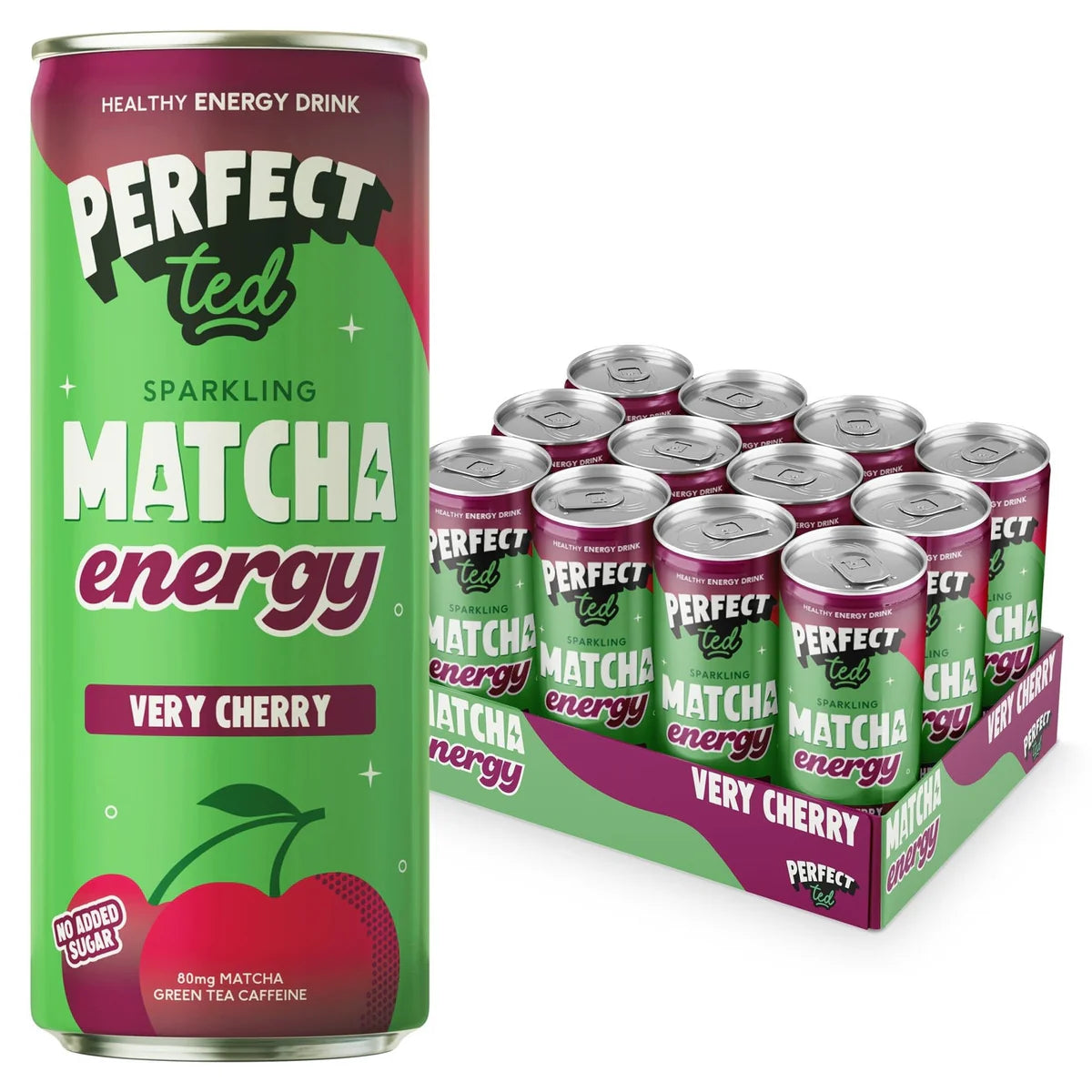 Perfect Ted Sparkling Matcha Energy 250ml