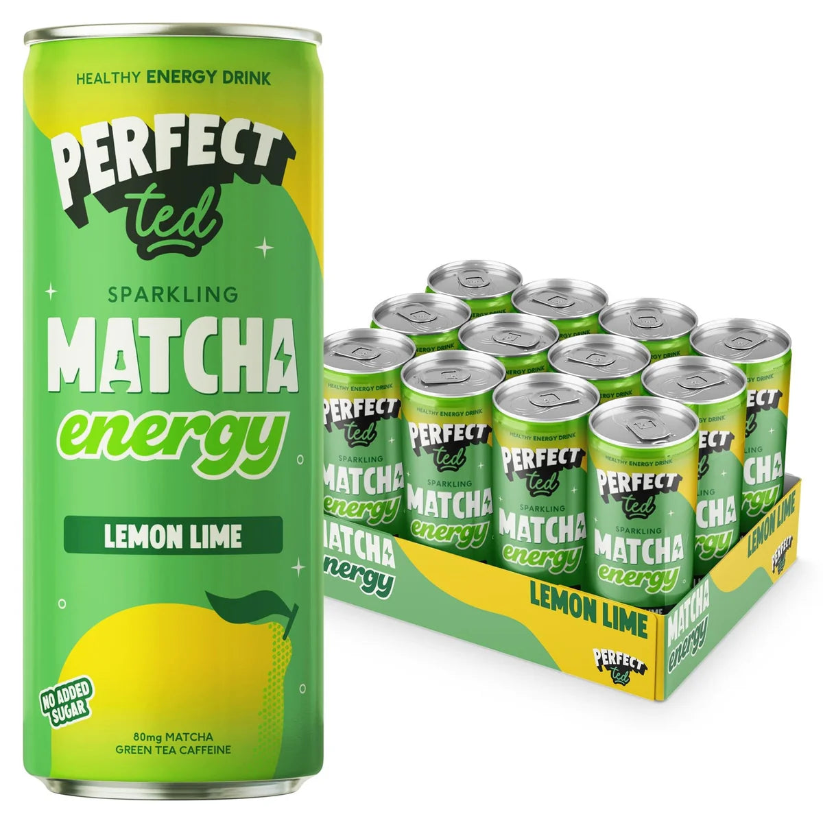 Perfect Ted Sparkling Matcha Energy 250ml