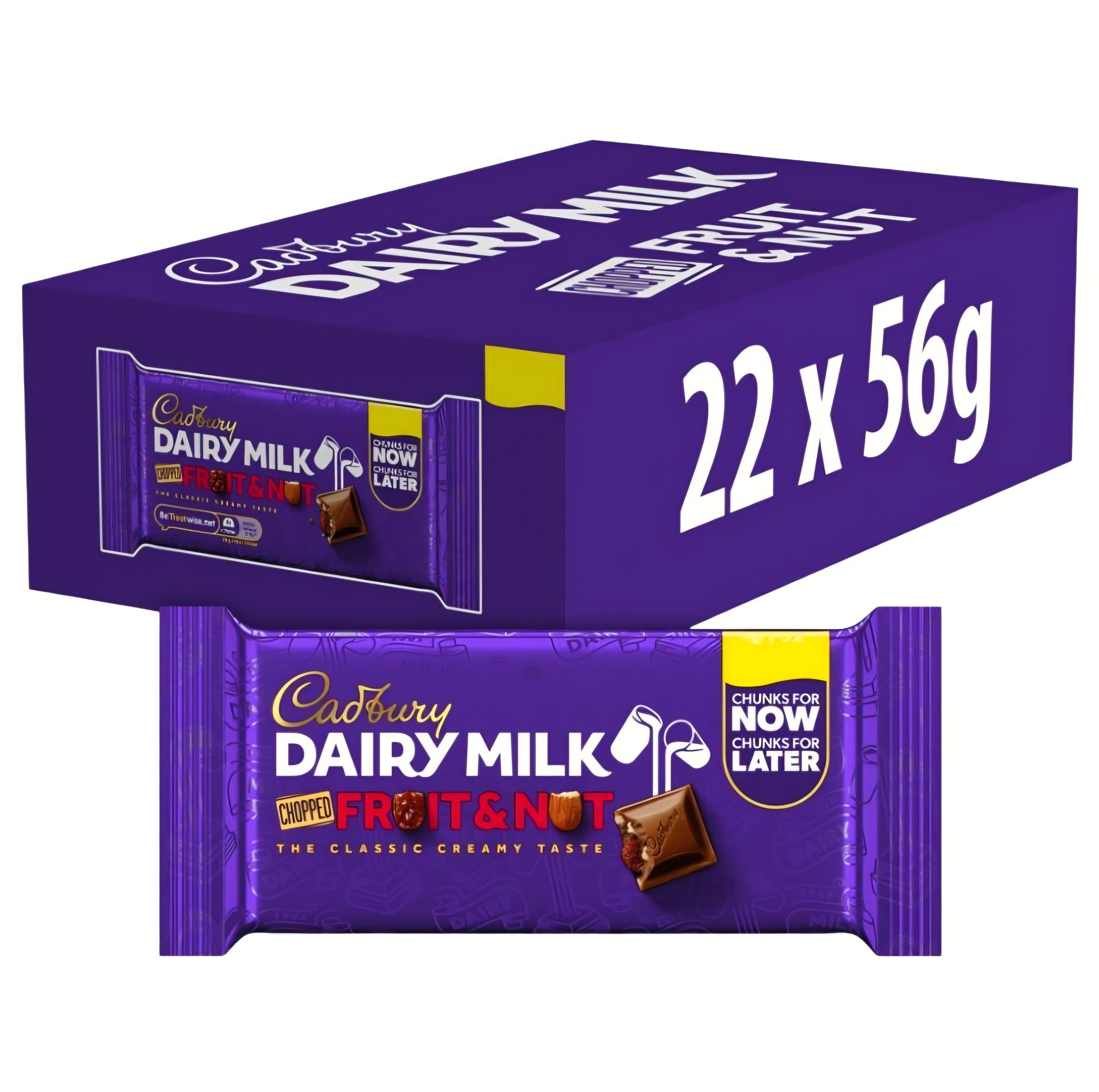 Cadbury Dairy Milk Fruit & Nut 56g