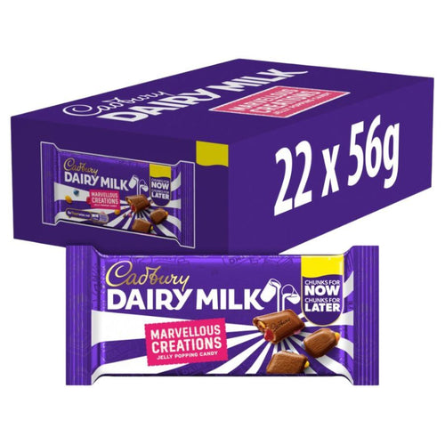 Cadbury Dairy Milk Marvellous Creations Jelly Popping Candy 56g
