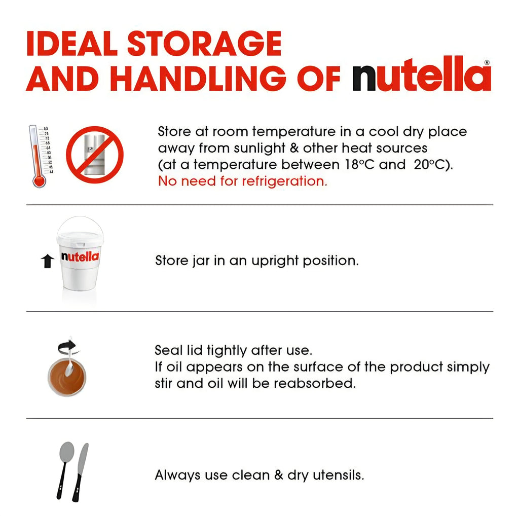 Nutella Hazelnut Chocolate Spread Tub 3kg