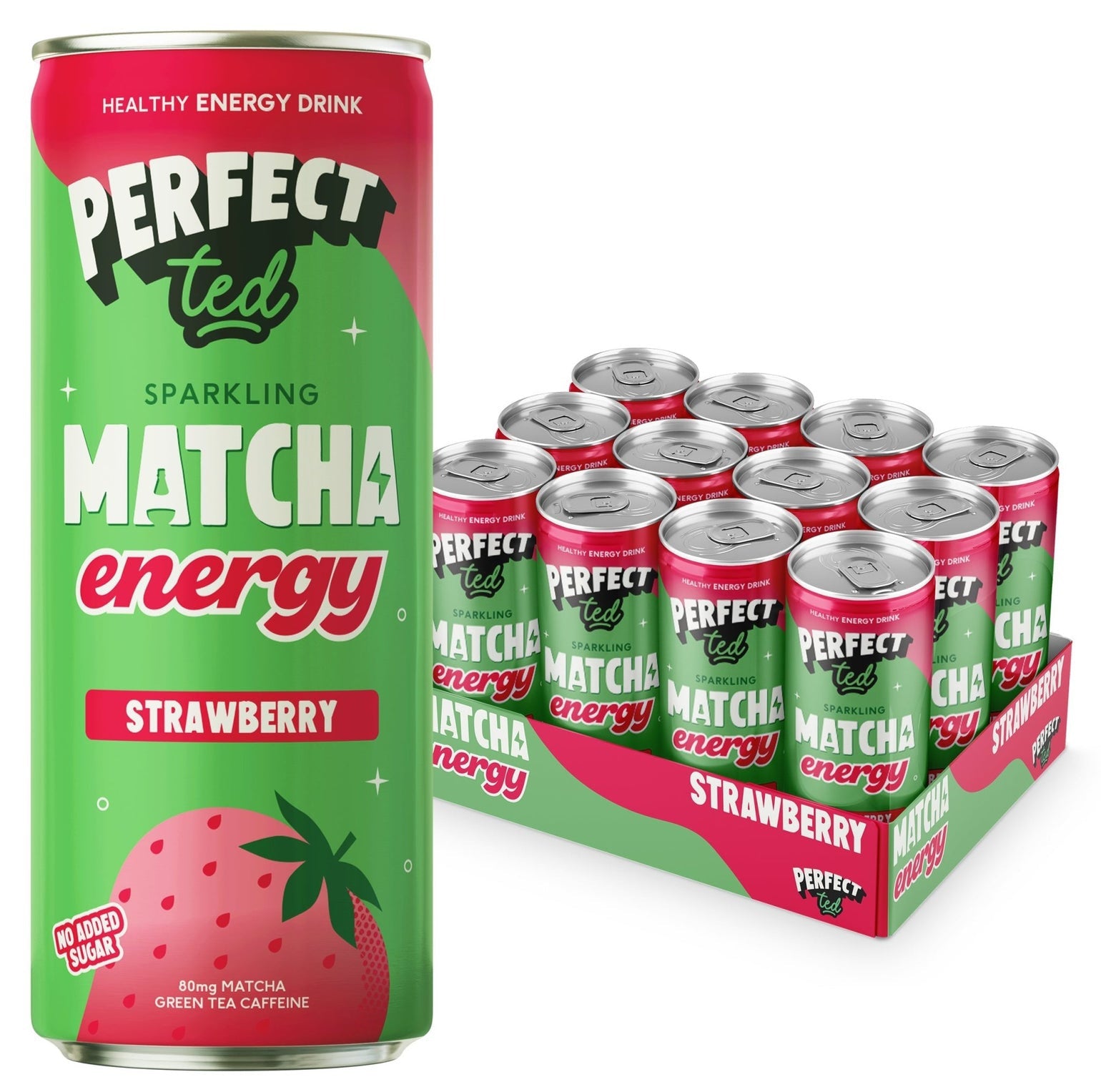 Perfect Ted Sparkling Matcha Energy 250ml