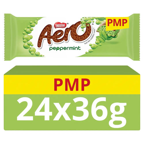 Aero Bubbly Peppermint Chocolate Bar 36g