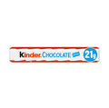 Kinder Milk Chocolate Treat Snack Bar 21g