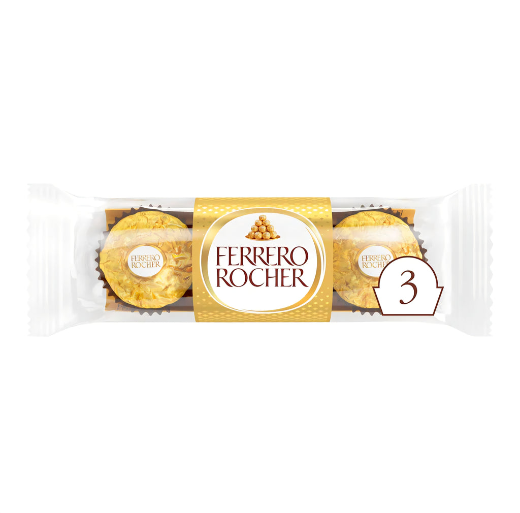 Ferrero Rocher Milk Chocolate Hazelnut Treat Pack 37.5g