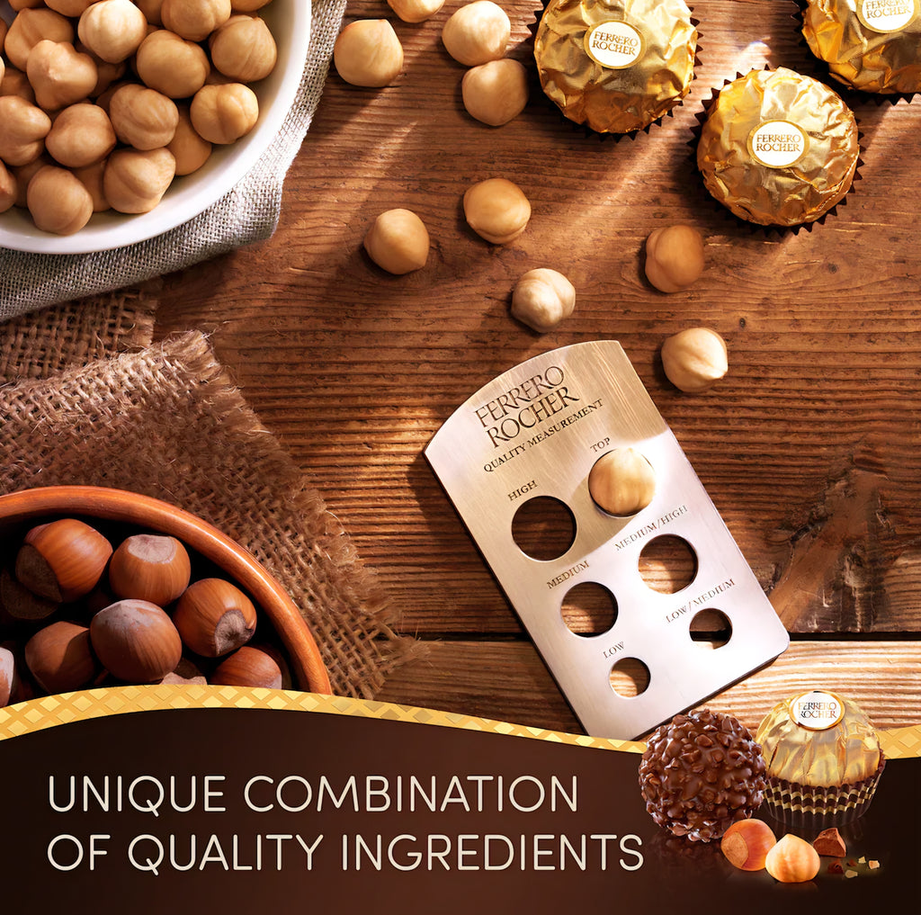 Ferrero Rocher Milk Chocolate Hazelnut Treat Pack 37.5g