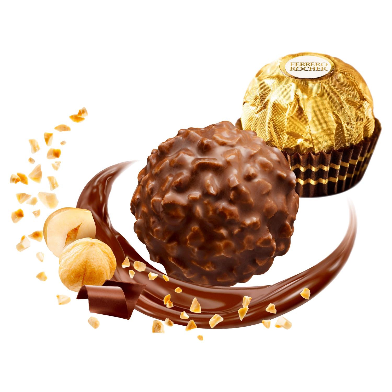 Ferrero Rocher Milk Chocolate Hazelnut 24 Pieces 300g