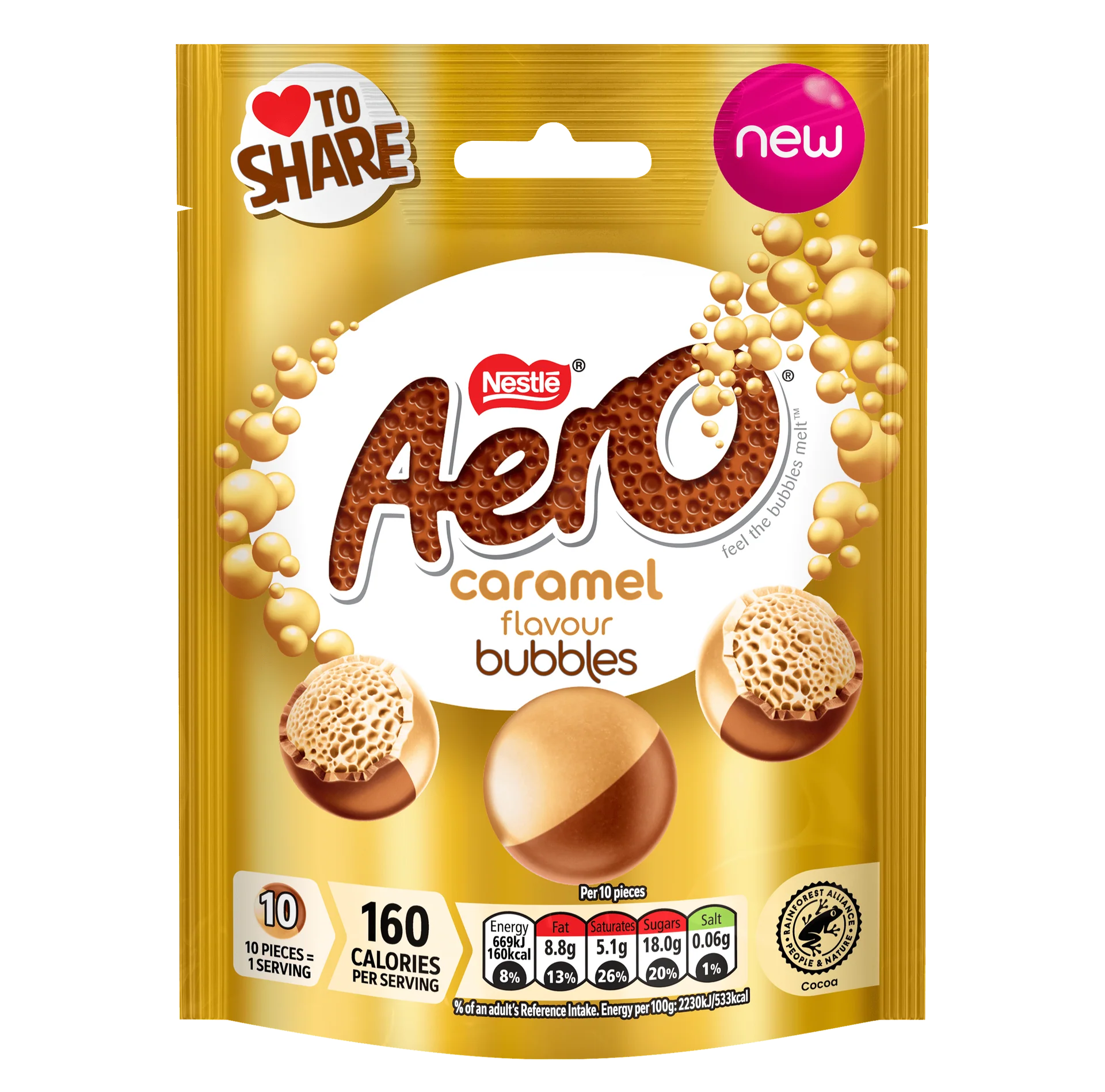 Aero Bubbles Sharing Bag 80g