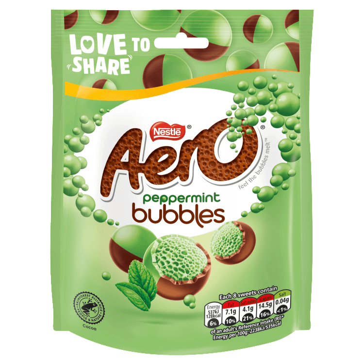 Aero Bubbles Sharing Bag 80g