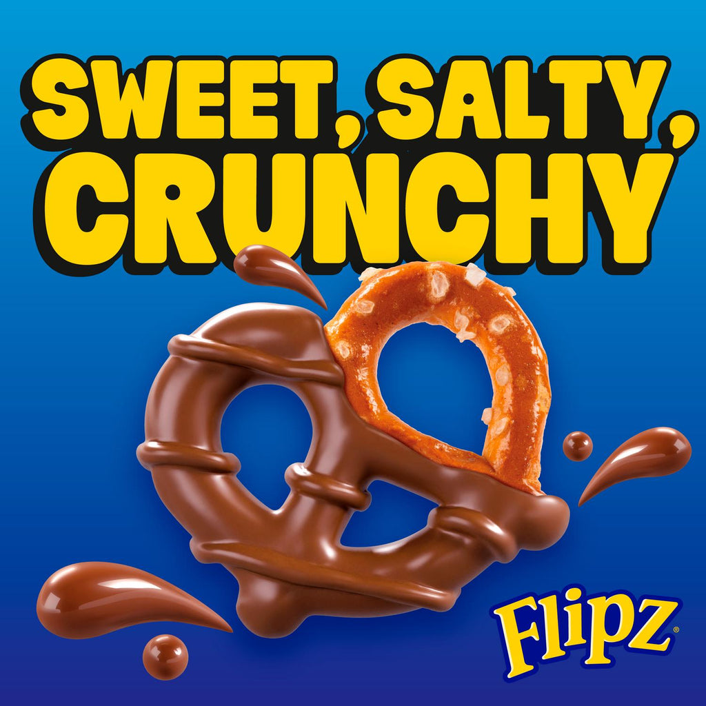 Flipz Milk Chocolate Coated Pretzel 80g