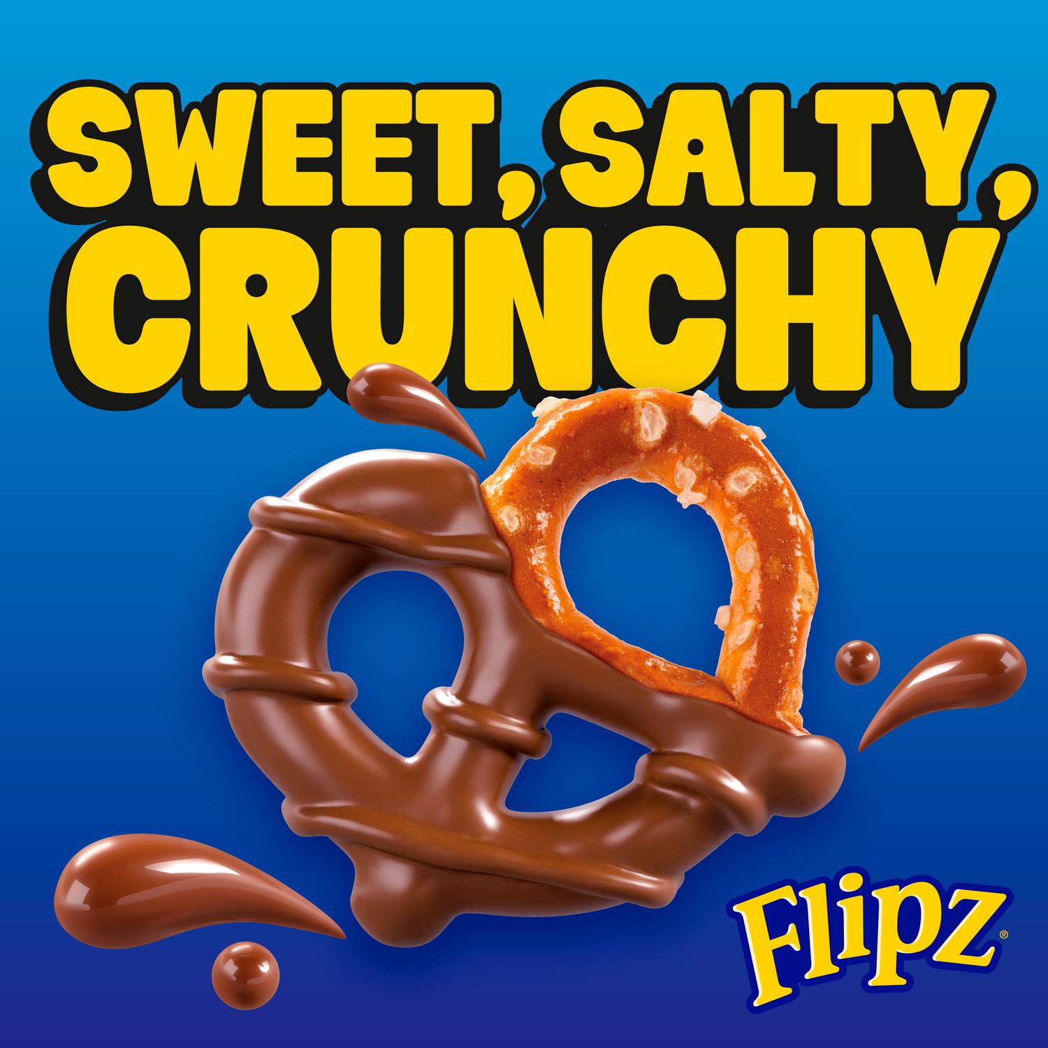 Flipz Milk Chocolate Coated Pretzel 80g