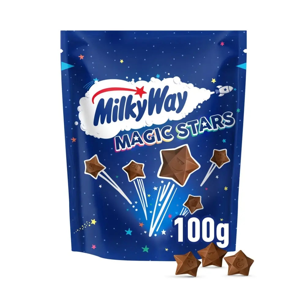 Milky Way Magic Stars Milk Chocolate Bag 100g