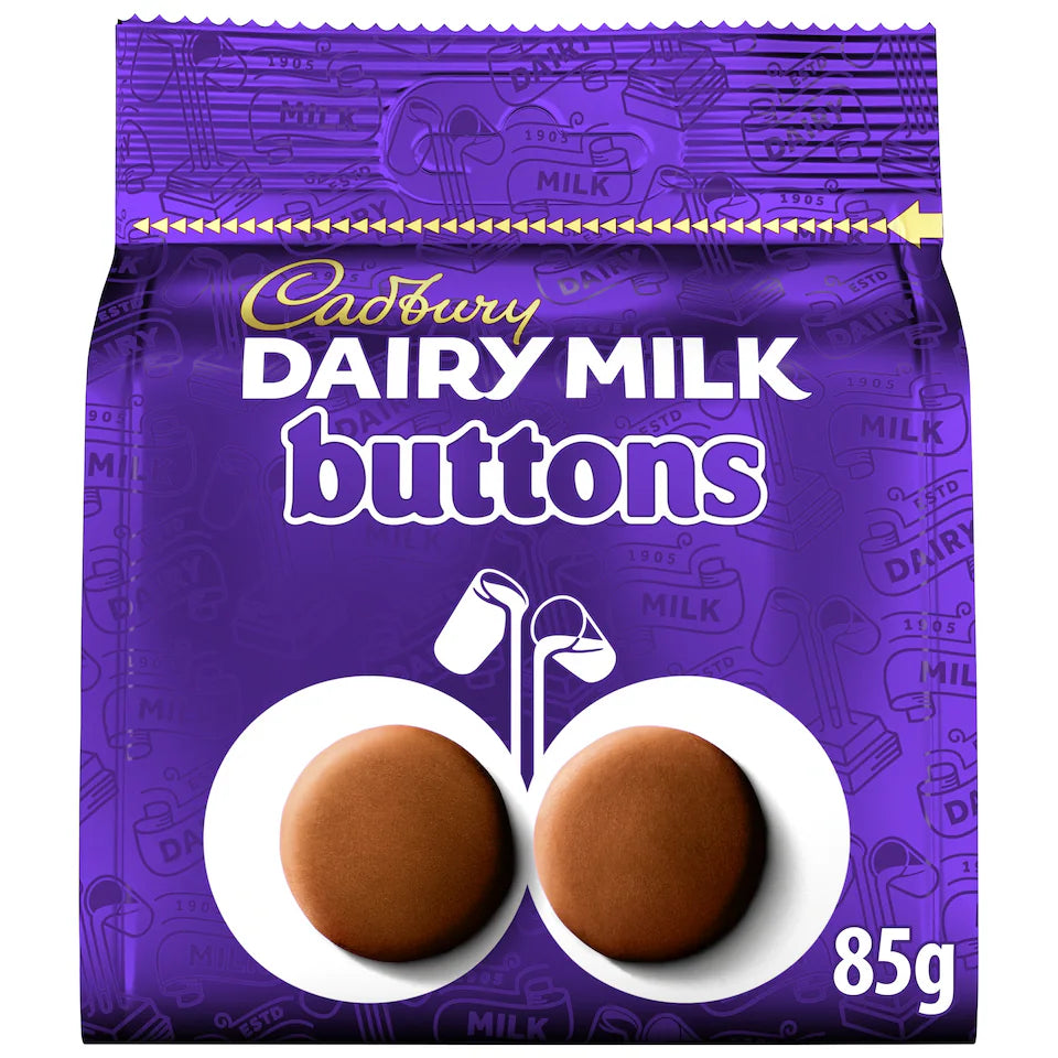Cadbury Dairy Milk Chocolate Buttons Bag 85g