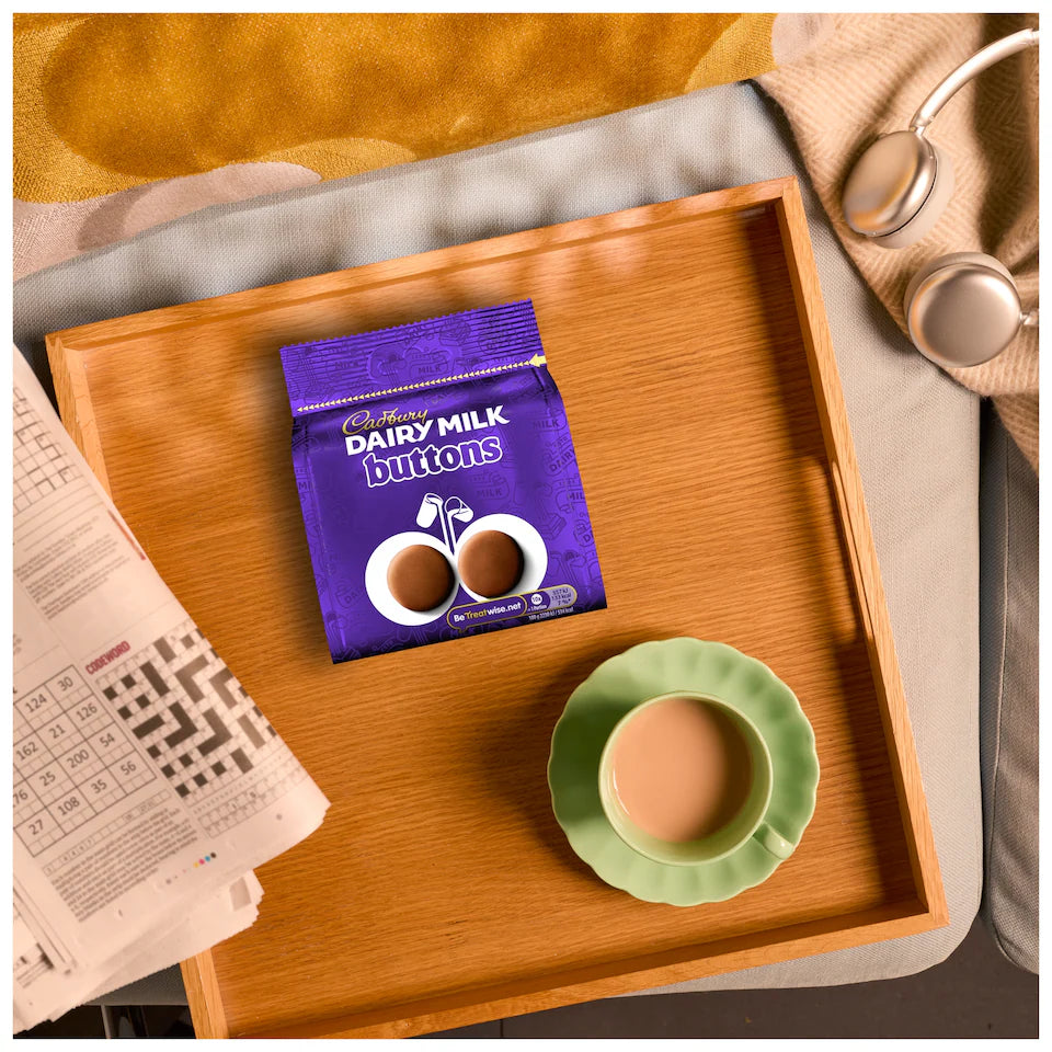 Cadbury Dairy Milk Chocolate Buttons Bag 85g