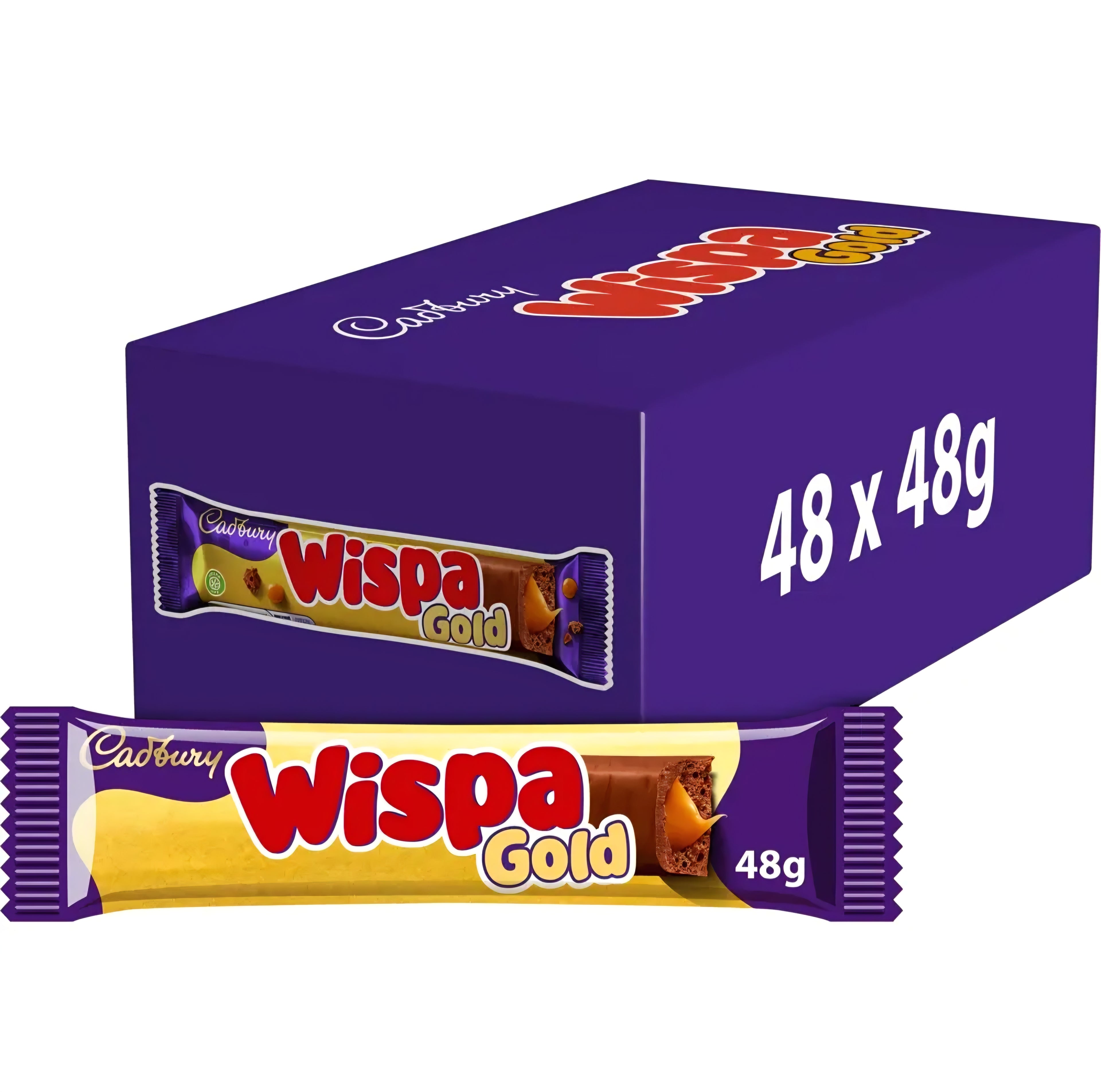 Cadbury Wispa Gold Chocolate Bar 49g