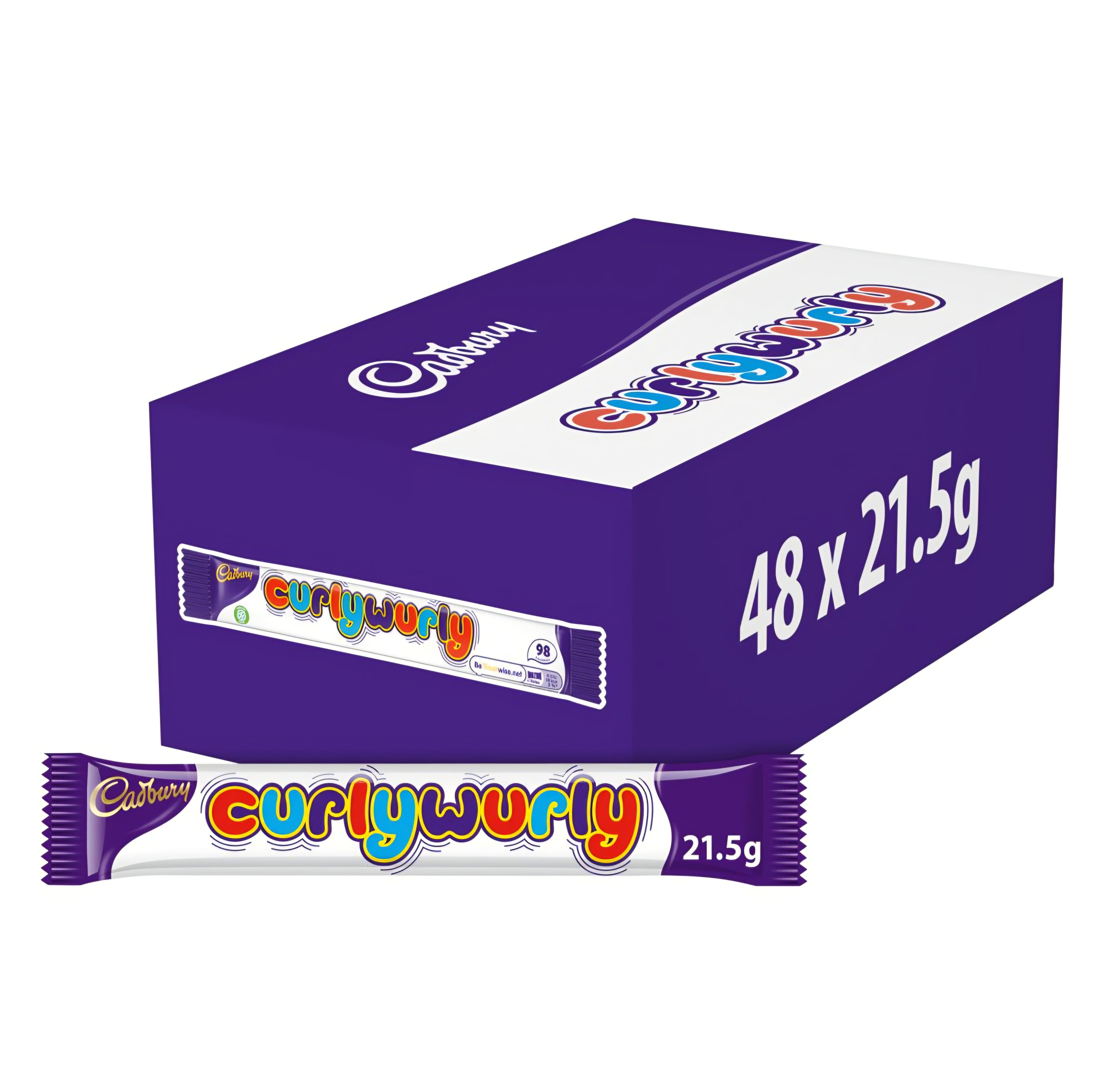 Cadbury Curly Wurly Chocolate Bar 21.5 g