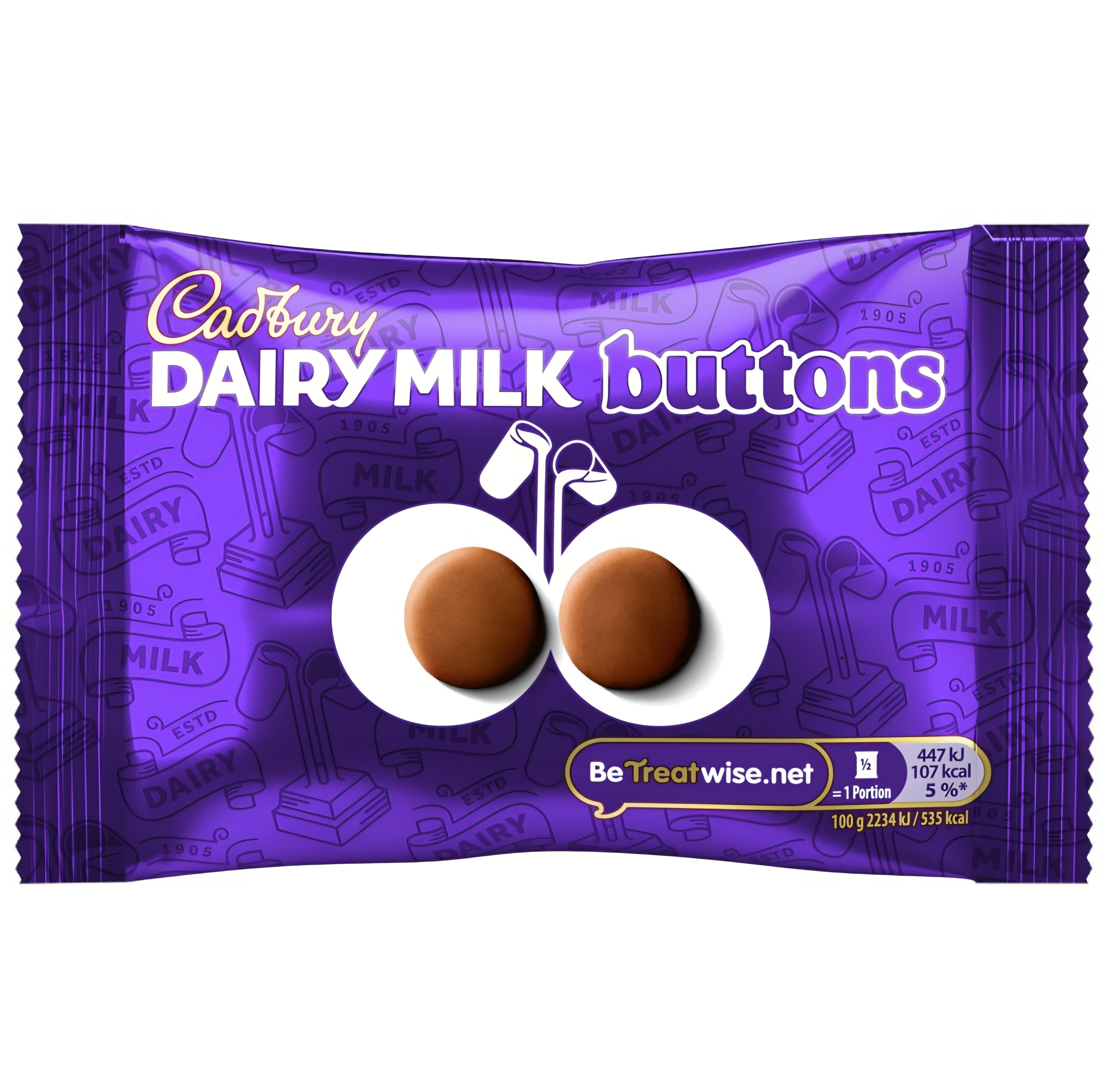 Cadbury Dairy Milk Chocolate Buttons Bag 40g