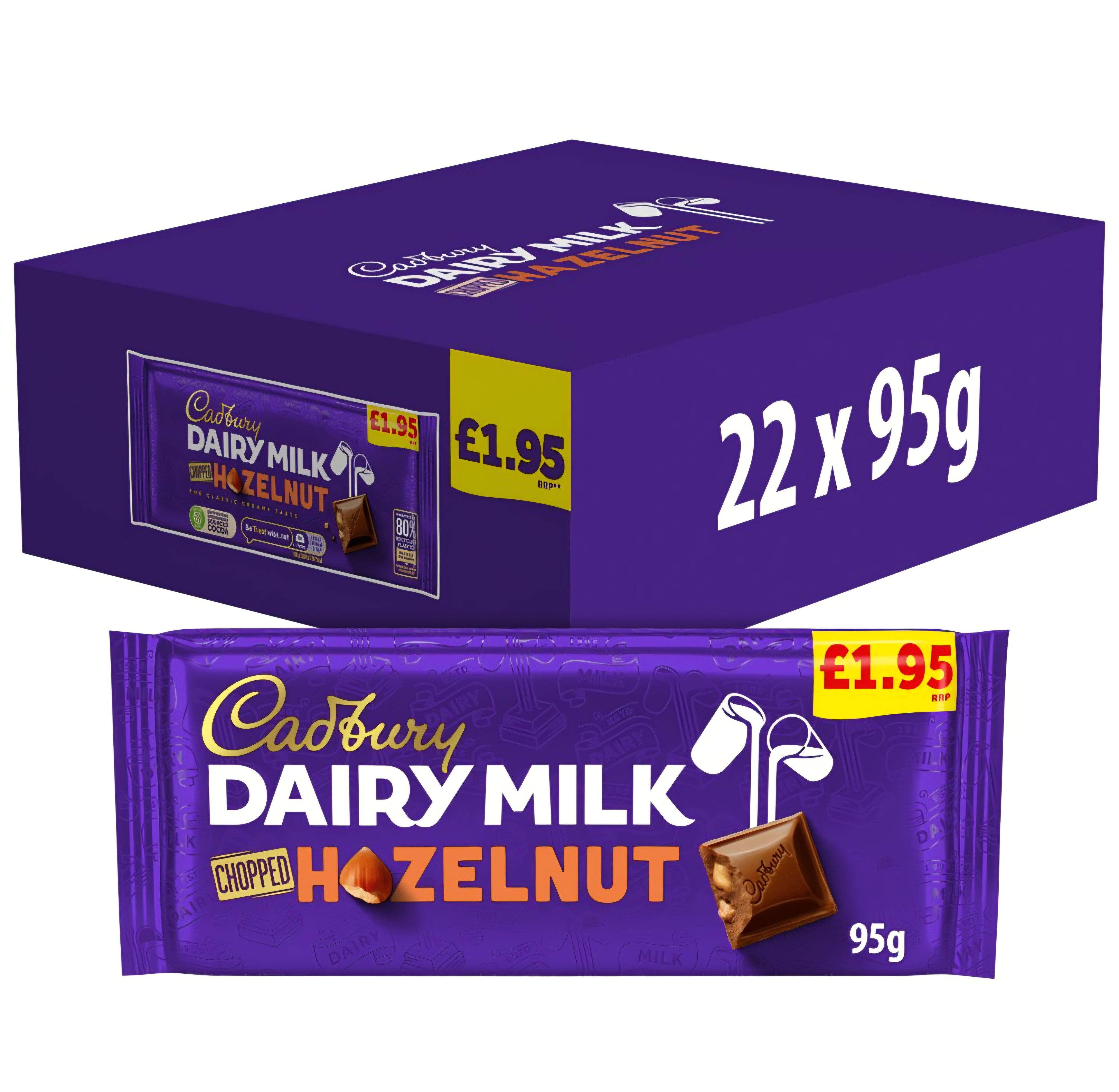 Cadbury Dairy Milk Hazelnut 95g