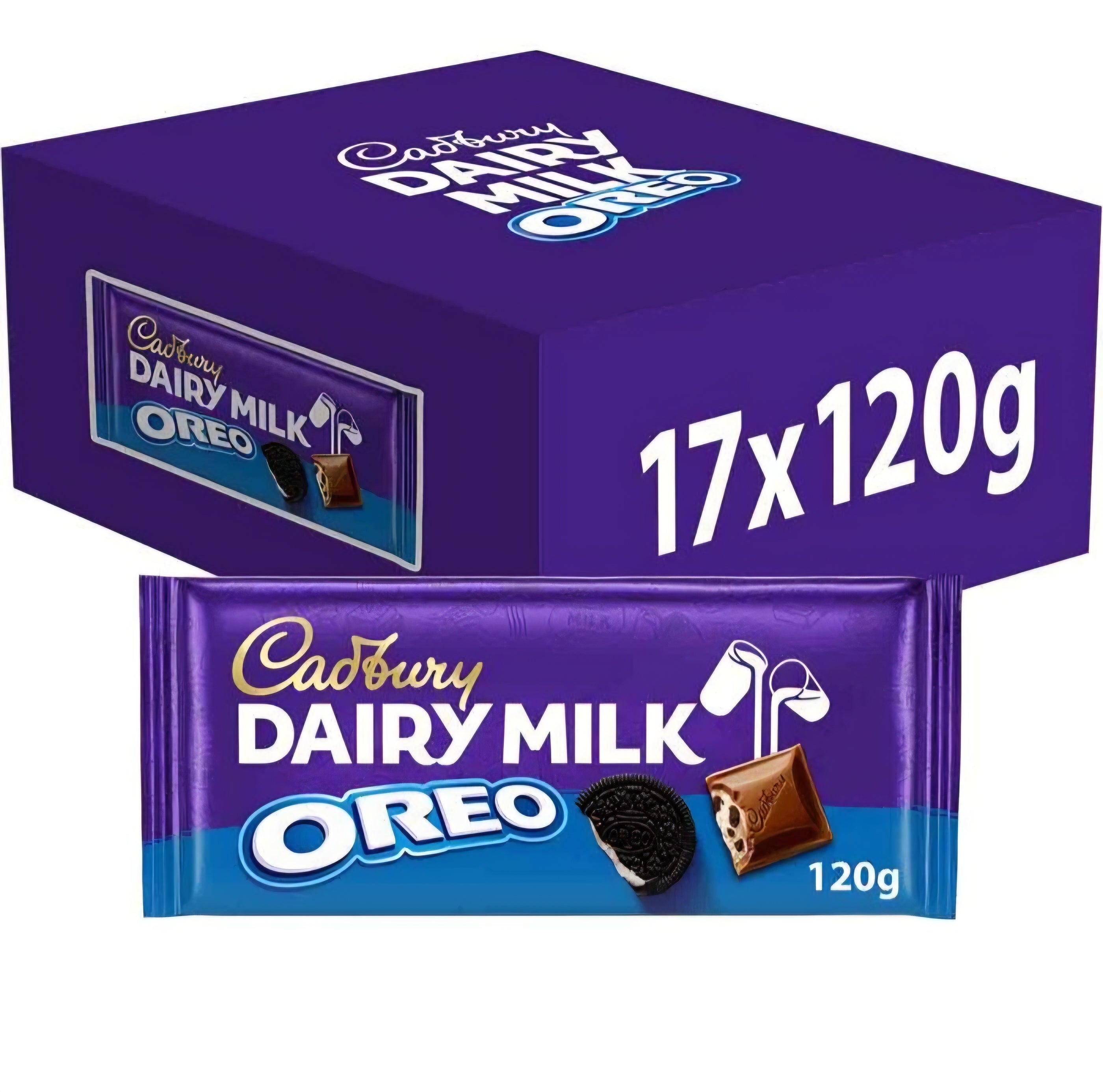 Cadbury Dairy Milk Oreo Chocolate 120g