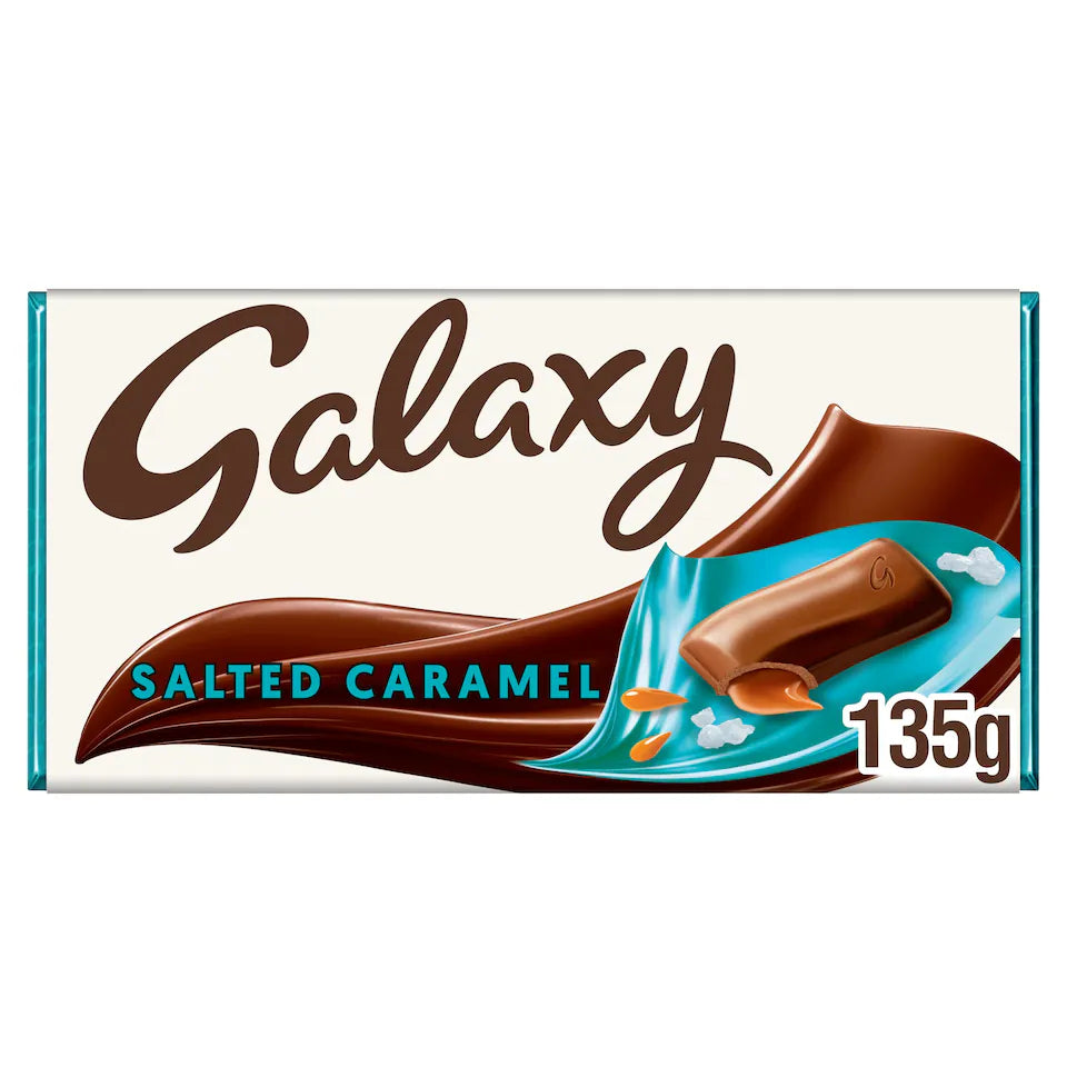 Galaxy Caramel & Milk Chocolate 135g