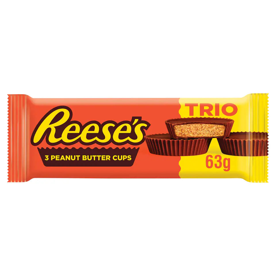 Reese's Milk Chocolate and Peanut Butter Cups Trio 63g