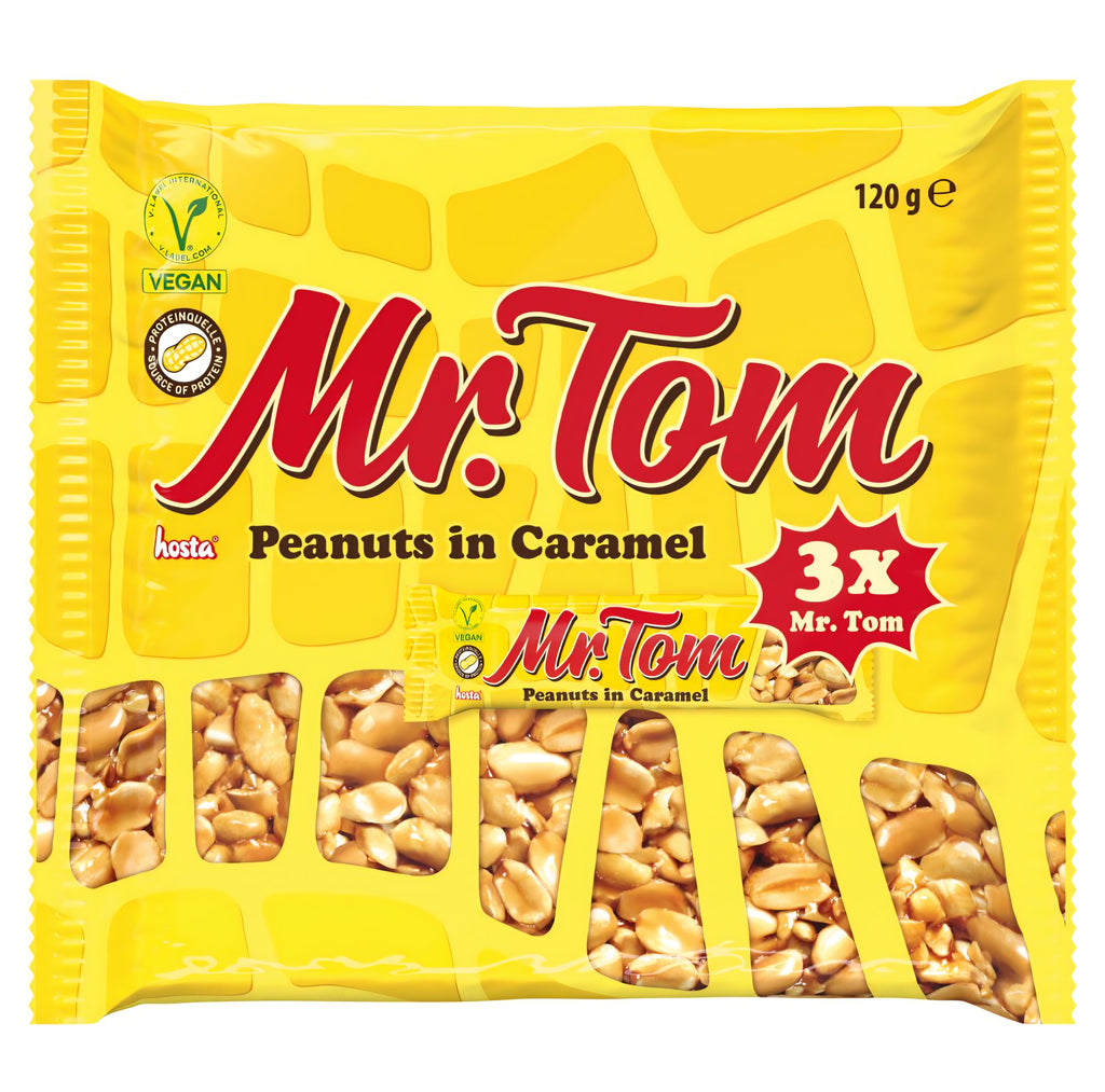 Mr. Tom Peanuts in Caramel  Multipack 40g