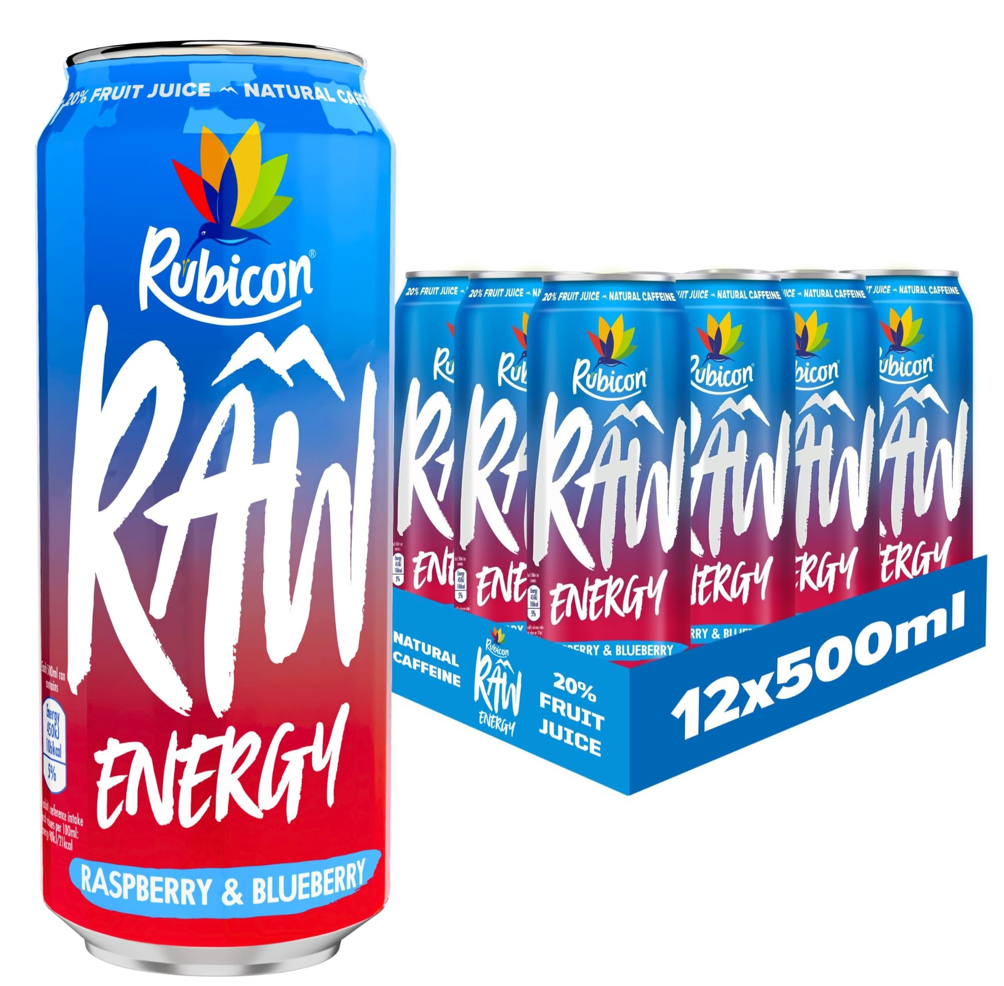 Rubicon Raw Energy 500ml