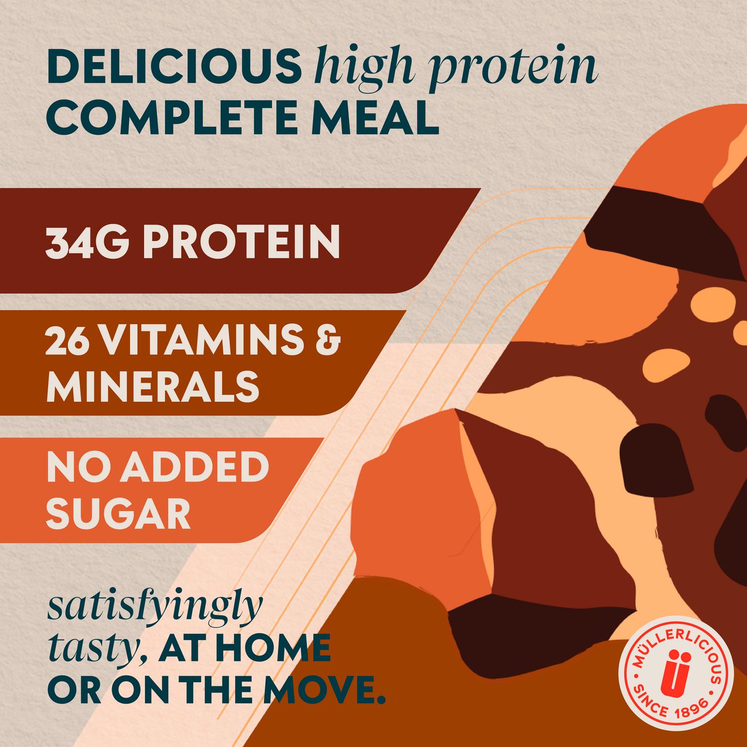 Muller Myprotein Chocolate Protein Complete Meal Shake 500ml