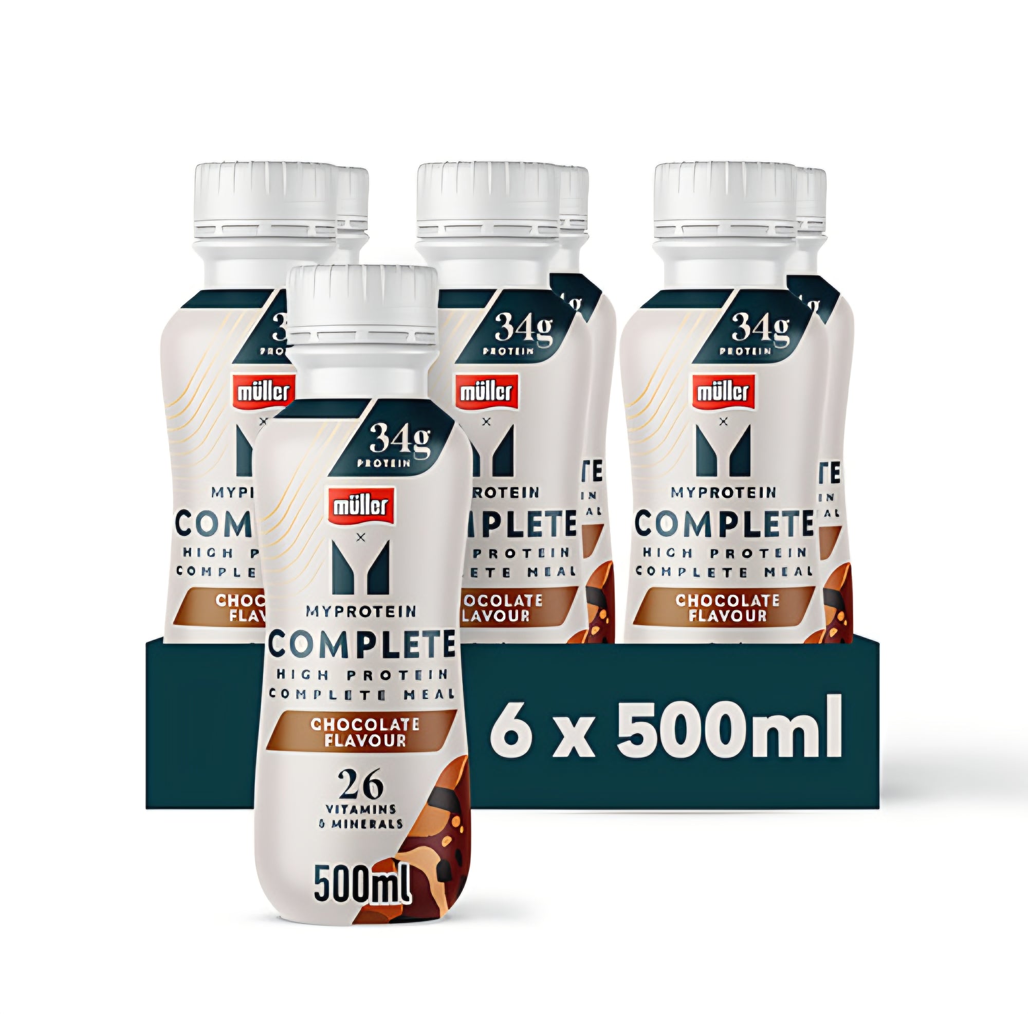 Muller Myprotein Chocolate Protein Complete Meal Shake 500ml