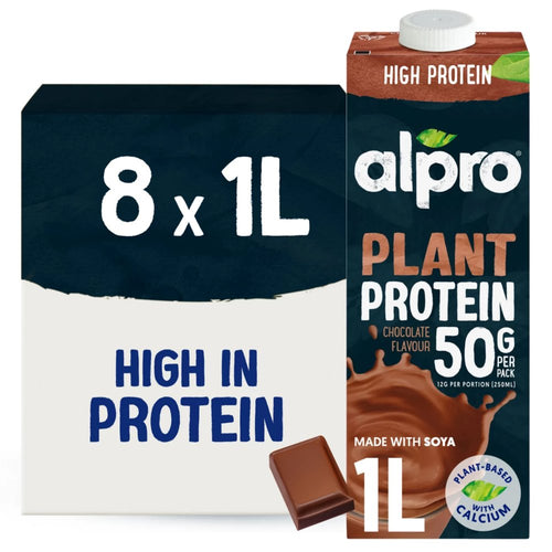 Alpro High Protein Soya Chocolate Dairy Free Drink 1L