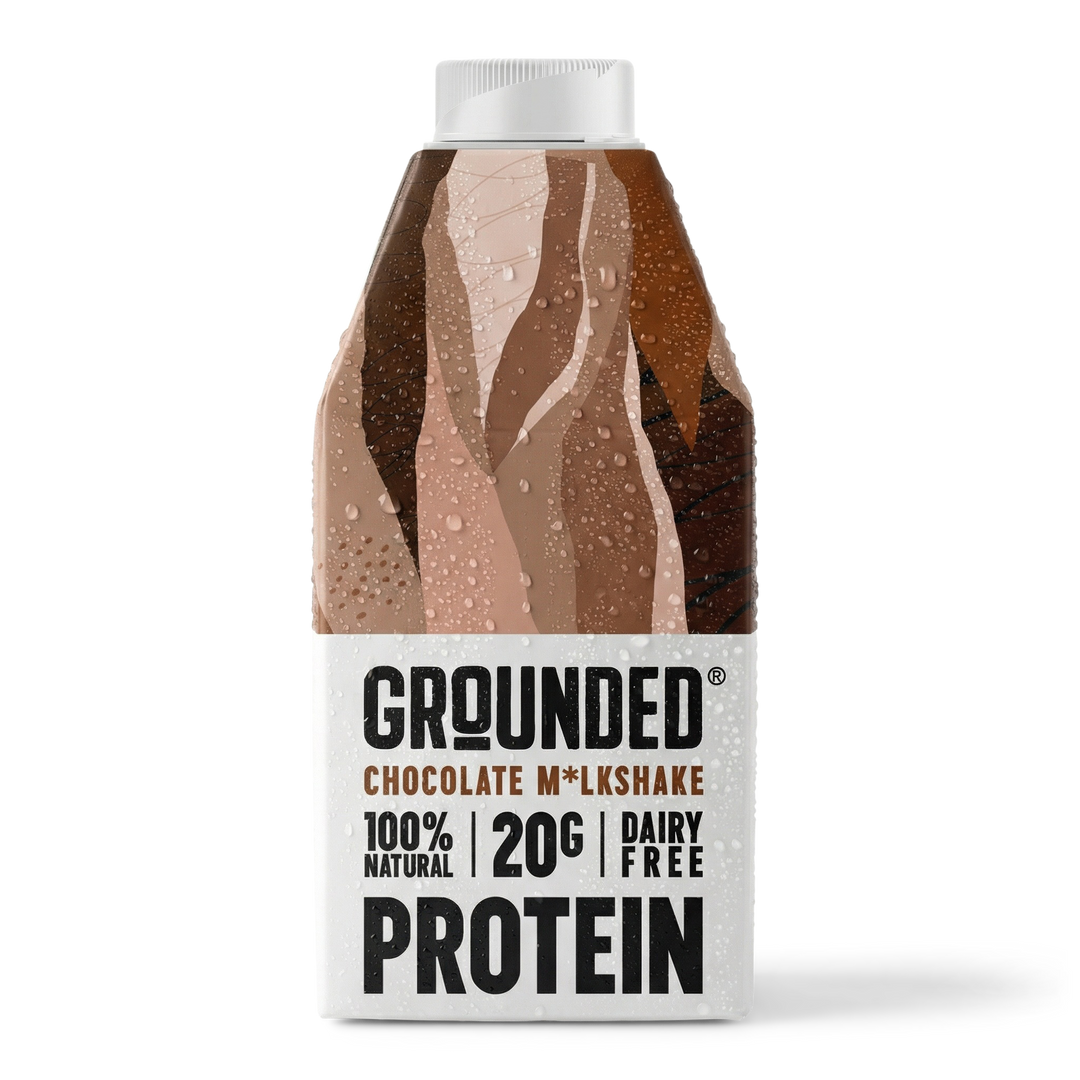 Grounded Ready To Drink Vegan Protein Shake 490ml