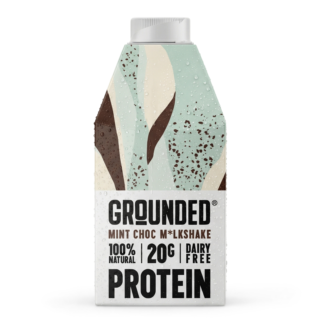 Grounded Ready To Drink Vegan Protein Shake 490ml