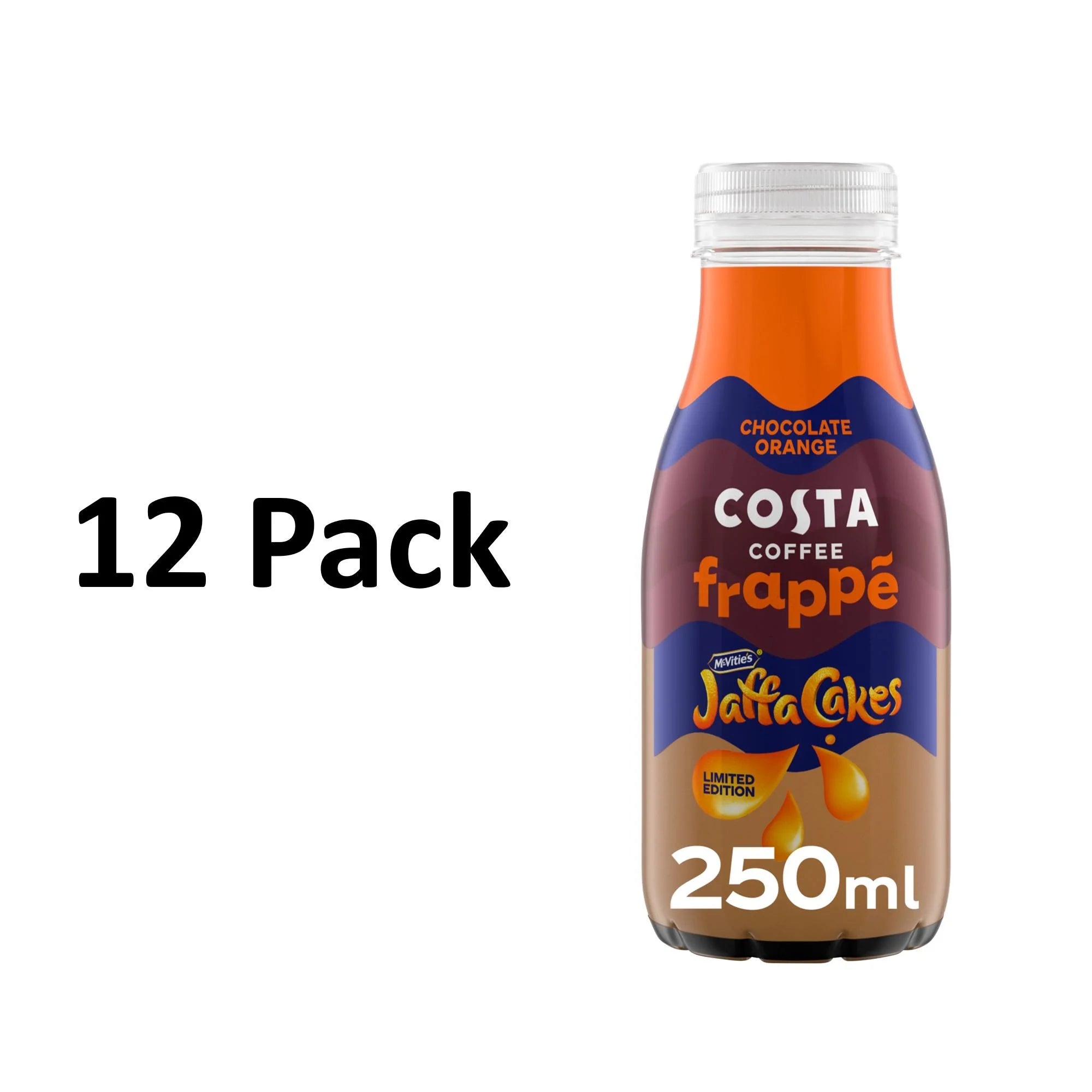 Costa Coffee Frappe Jaffa Cakes Chocolate Orange Iced Coffee 250ml