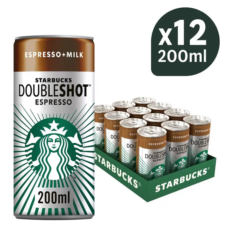 Starbucks Doubleshot Espresso Iced Coffee 200ml