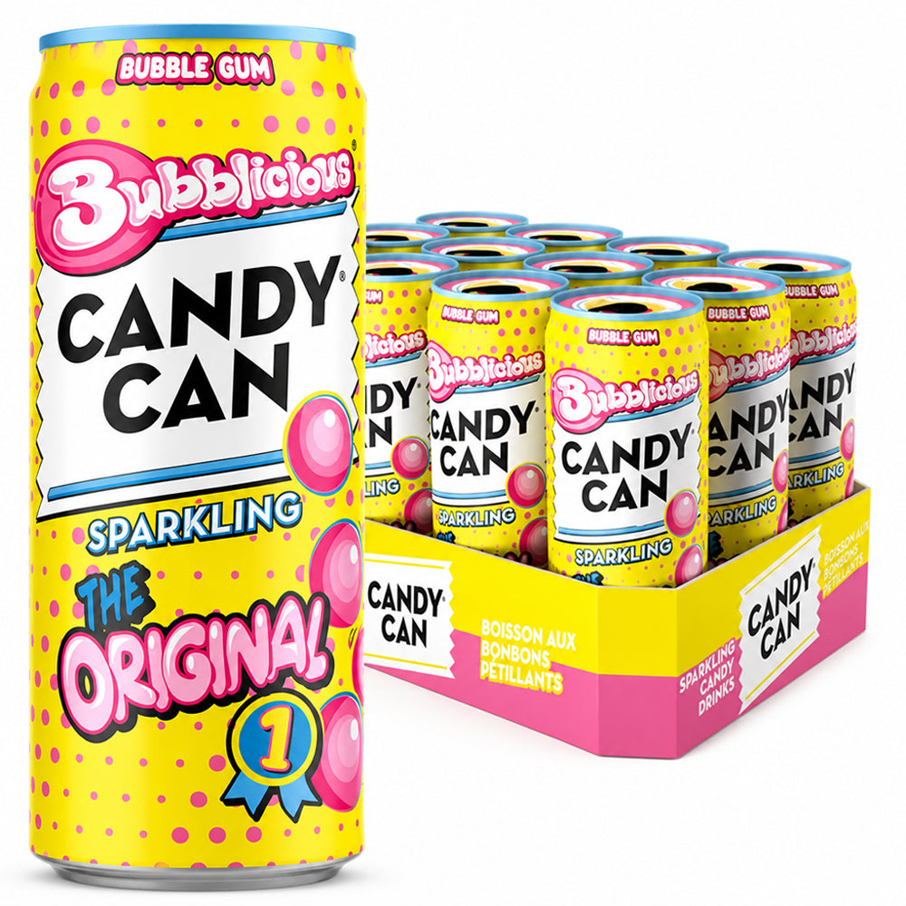 Bubblicious Sparkling Bubble Gum Sparkling 330ml