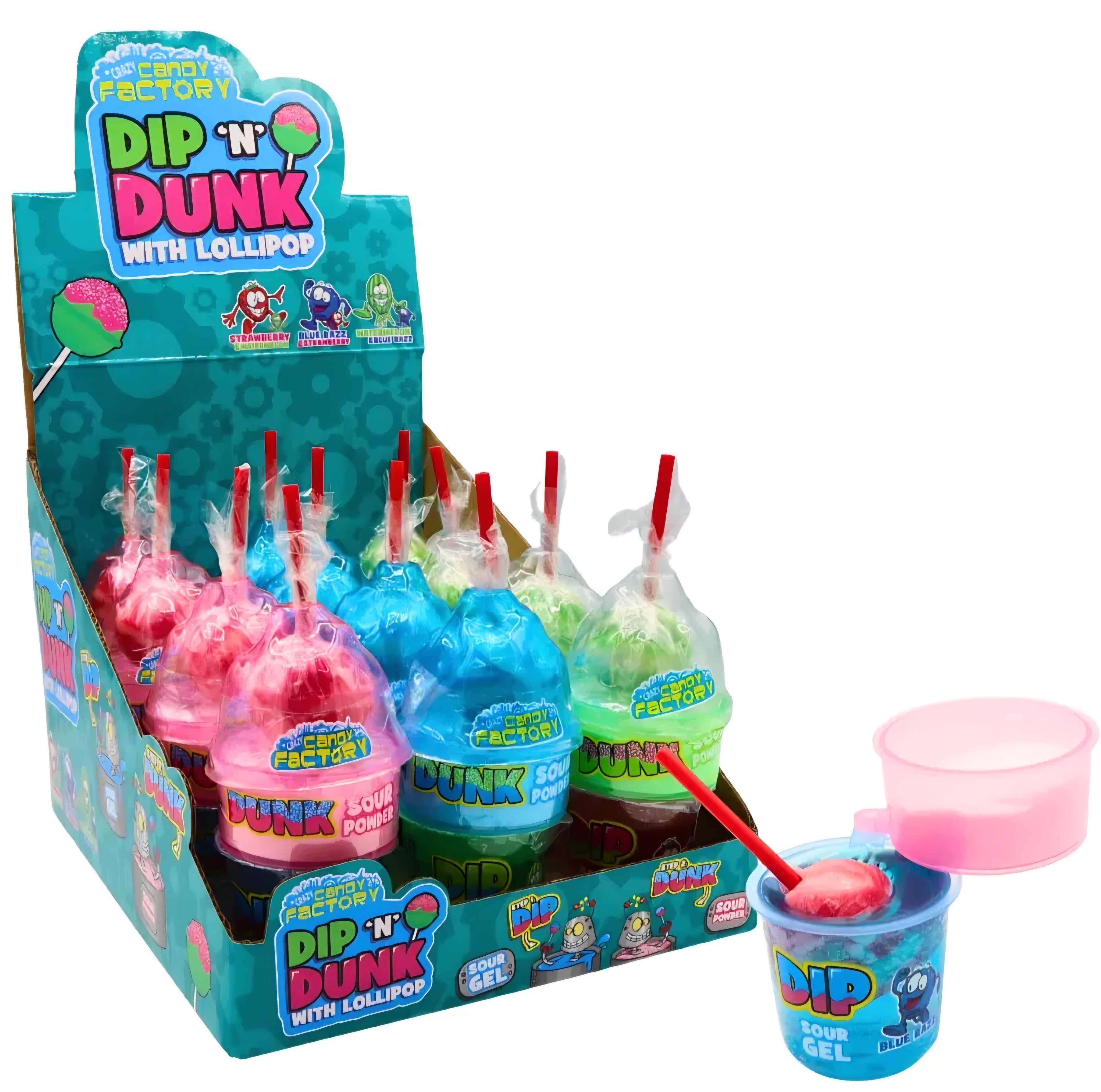 Crazy Candy Factory Dip 'n' Dunk 68g