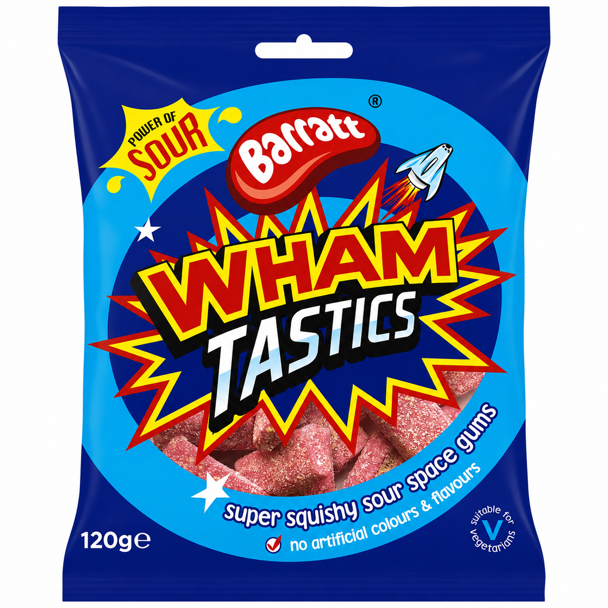 Barratt Wham Tastics 120g