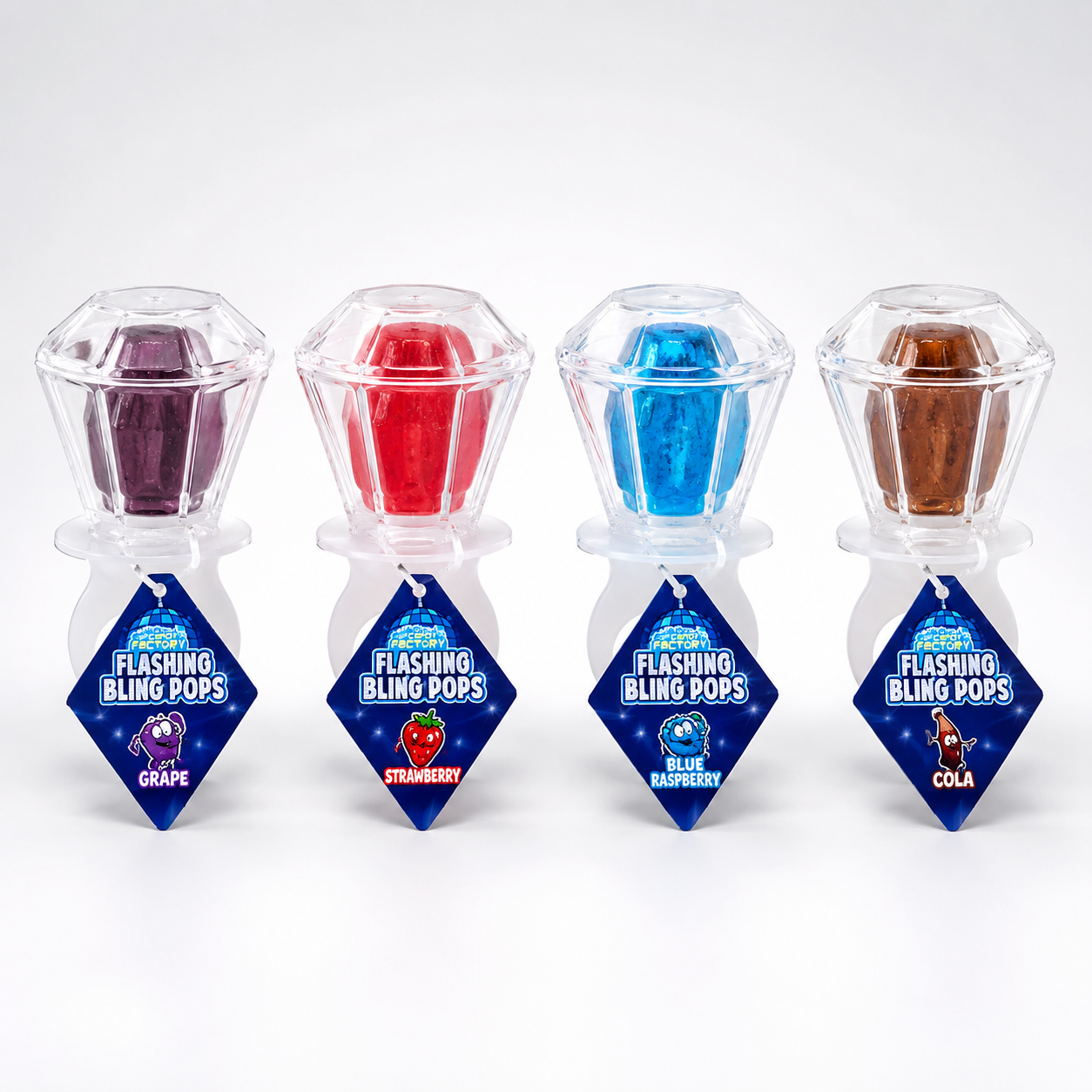 Crazy Candy Factory Flashing Bling Pop 6g