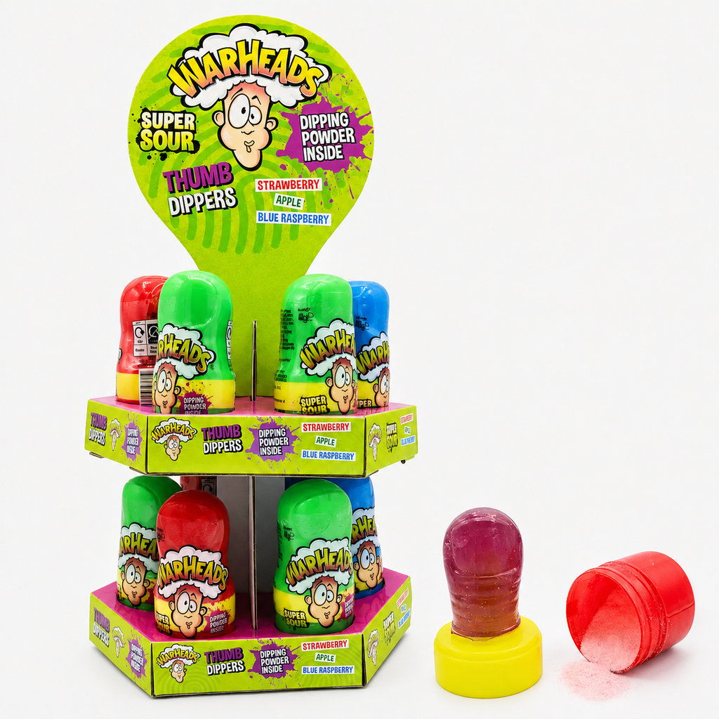 Warheads Super Sour Thumb Dipper 40g