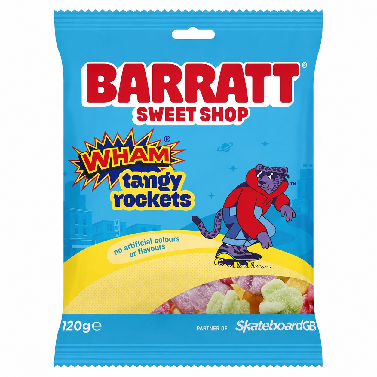 Barratts Wham Tangy Rockets 120g