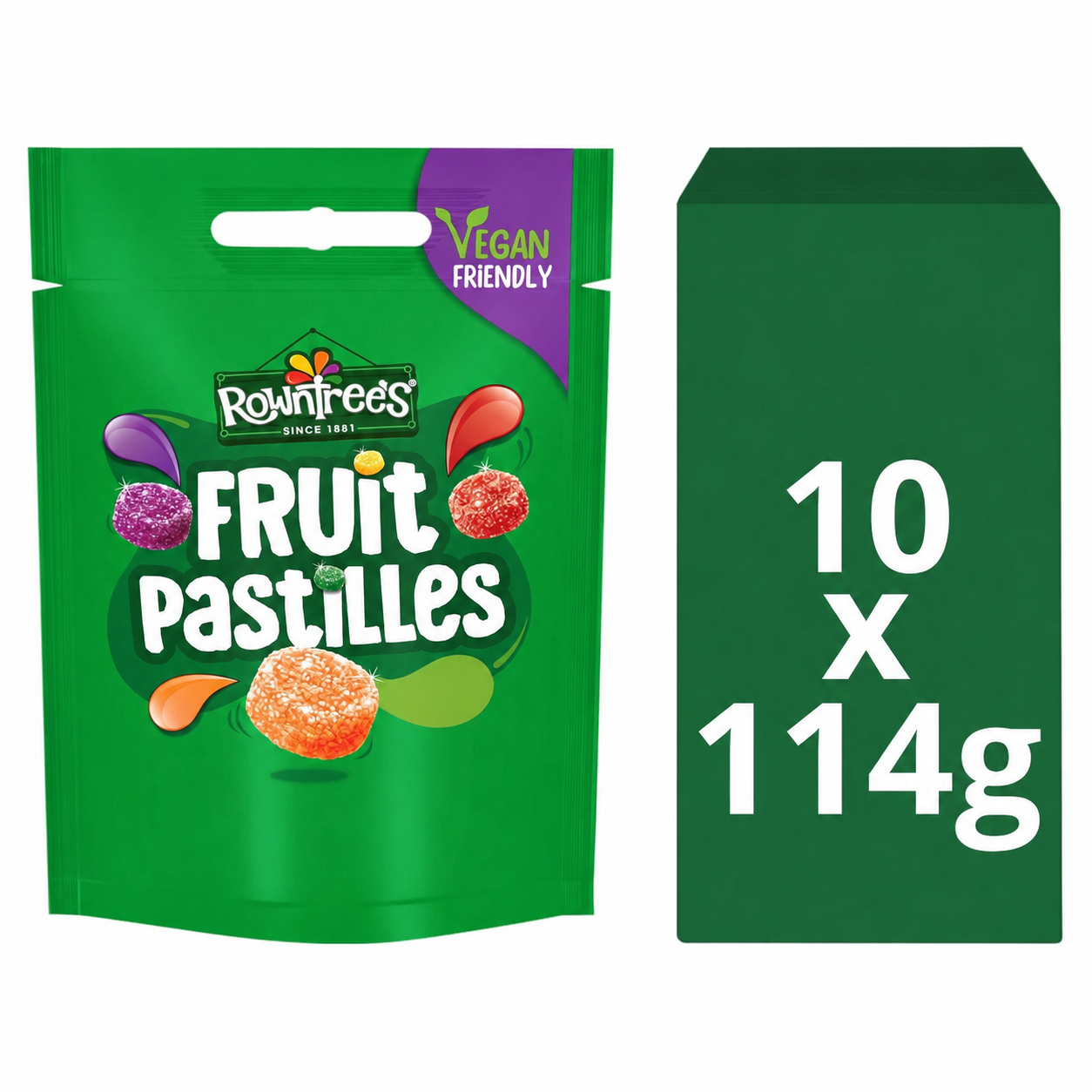 Rowntree's Fruit Pastilles Sharing Bag 114g