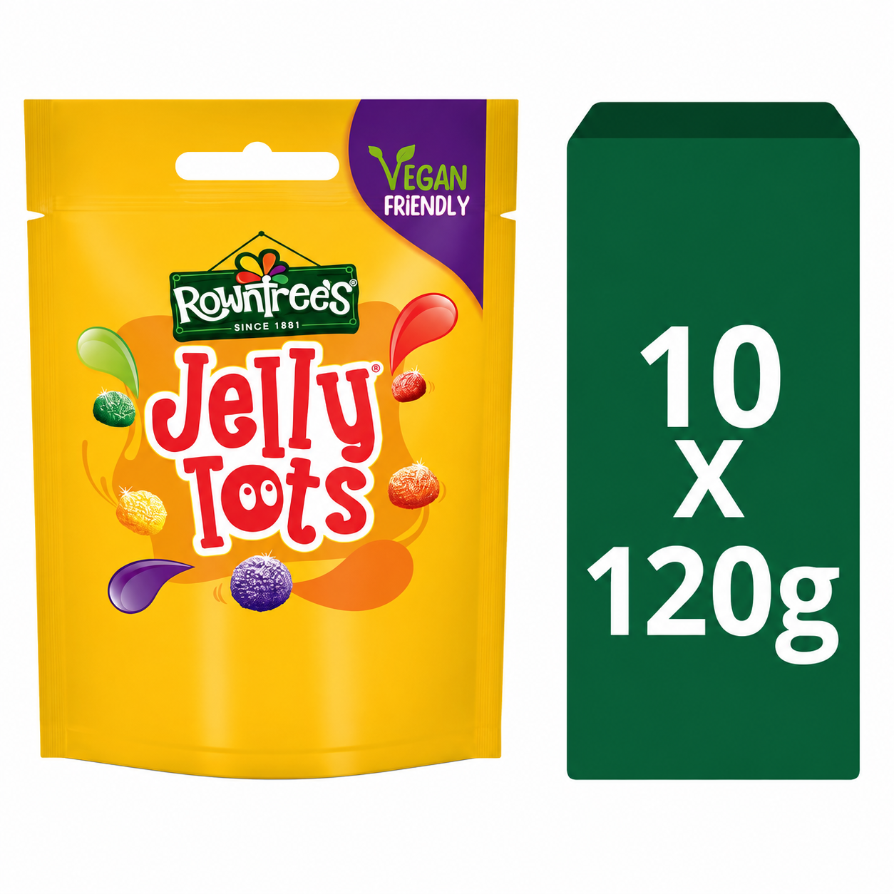 Rowntree's Jelly Tots Sharing Bag 120g
