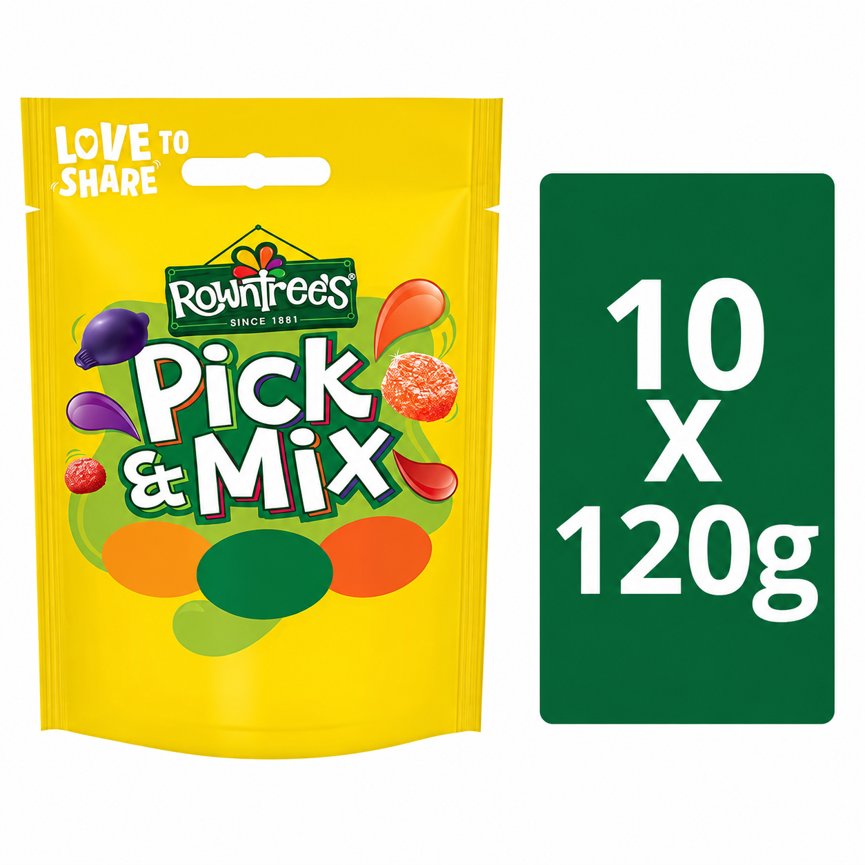 Rowntree's Pick & Mix Sharing Bag 120g