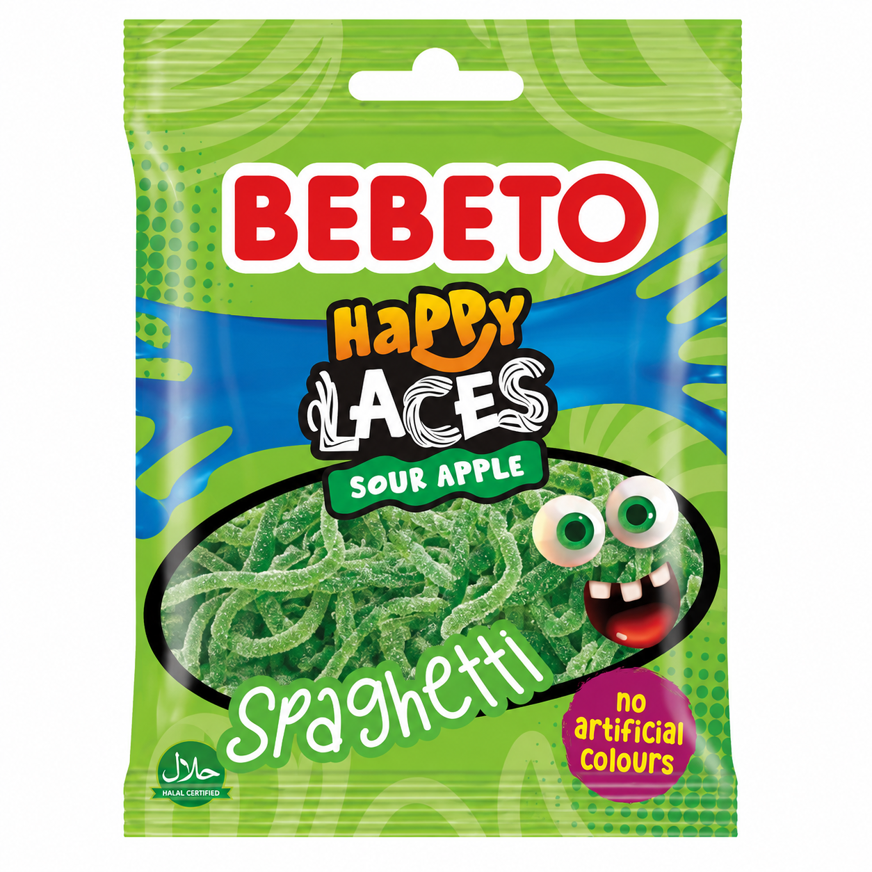 Bebeto Happy Laces Spaghetti 70g