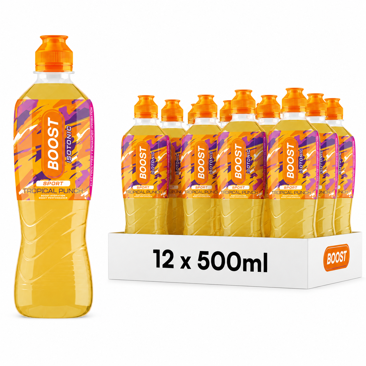 Boost Limited Edition Sport Isotonic Tropical Punch 500ml