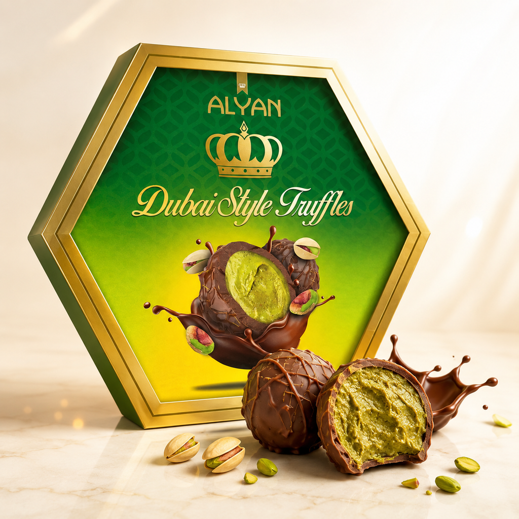 Alyan Dubai Style Chocolate Truffles Box 120g