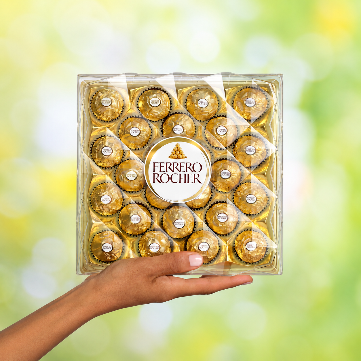 Ferrero Rocher Milk Chocolate Hazelnut 24 Pieces 300g
