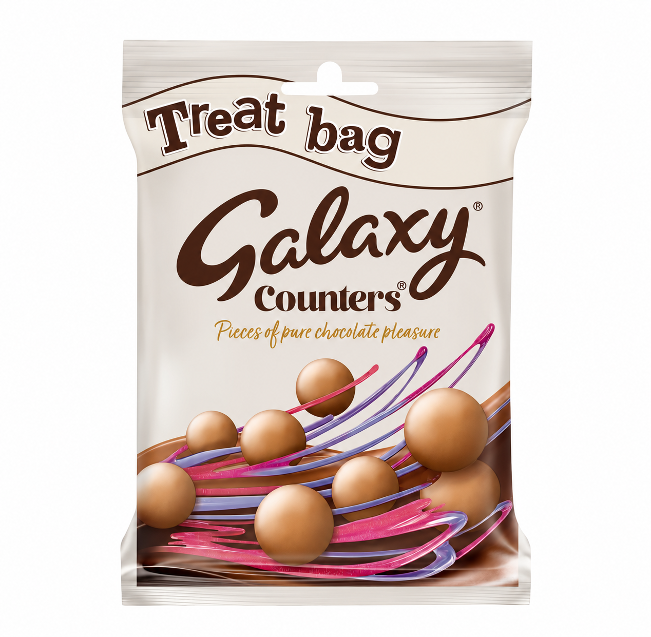 Galaxy Counters Milk Chocolate Buttons Treat Bag 78g