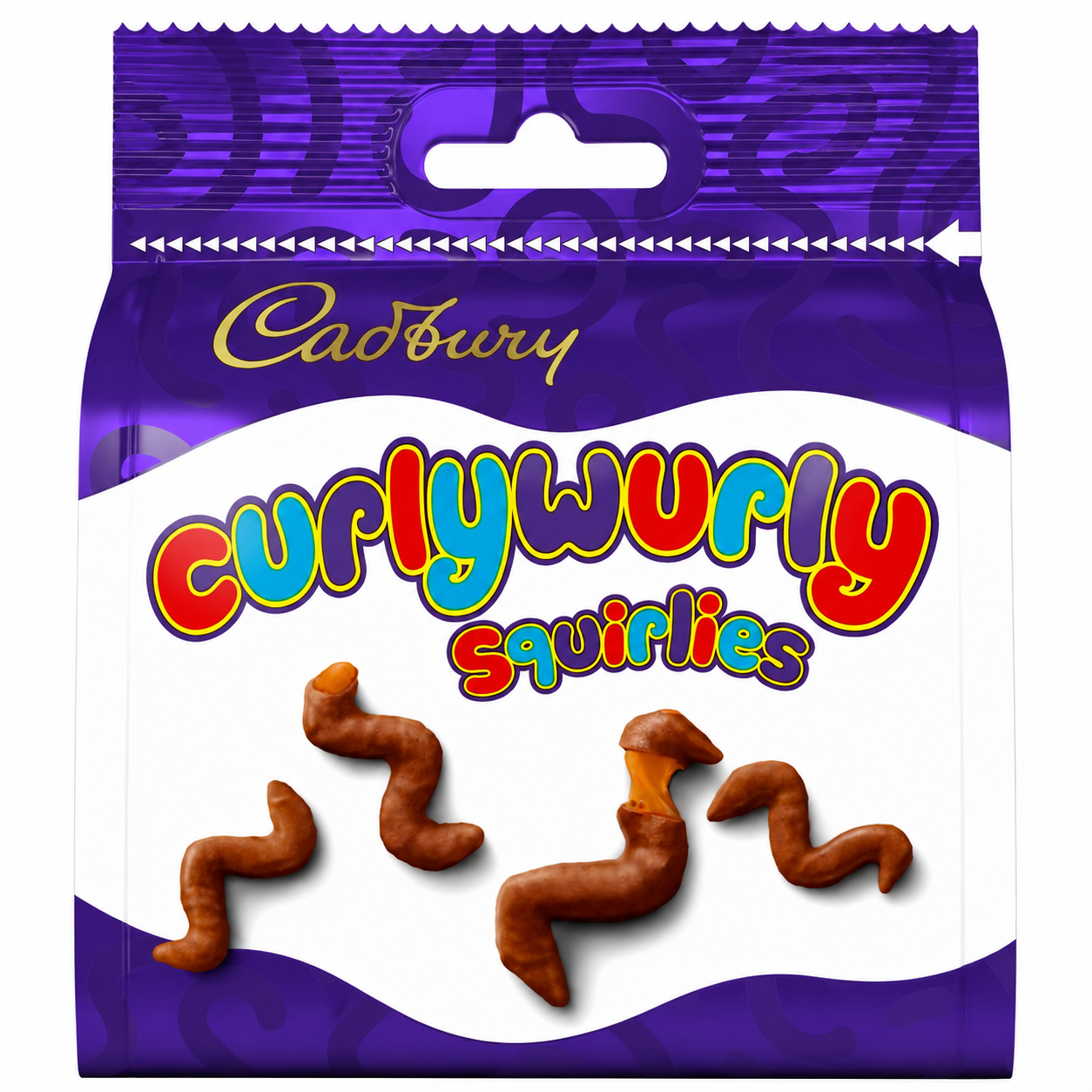 Cadbury Curly Wurly Squirlies Chocolate Bag 85g